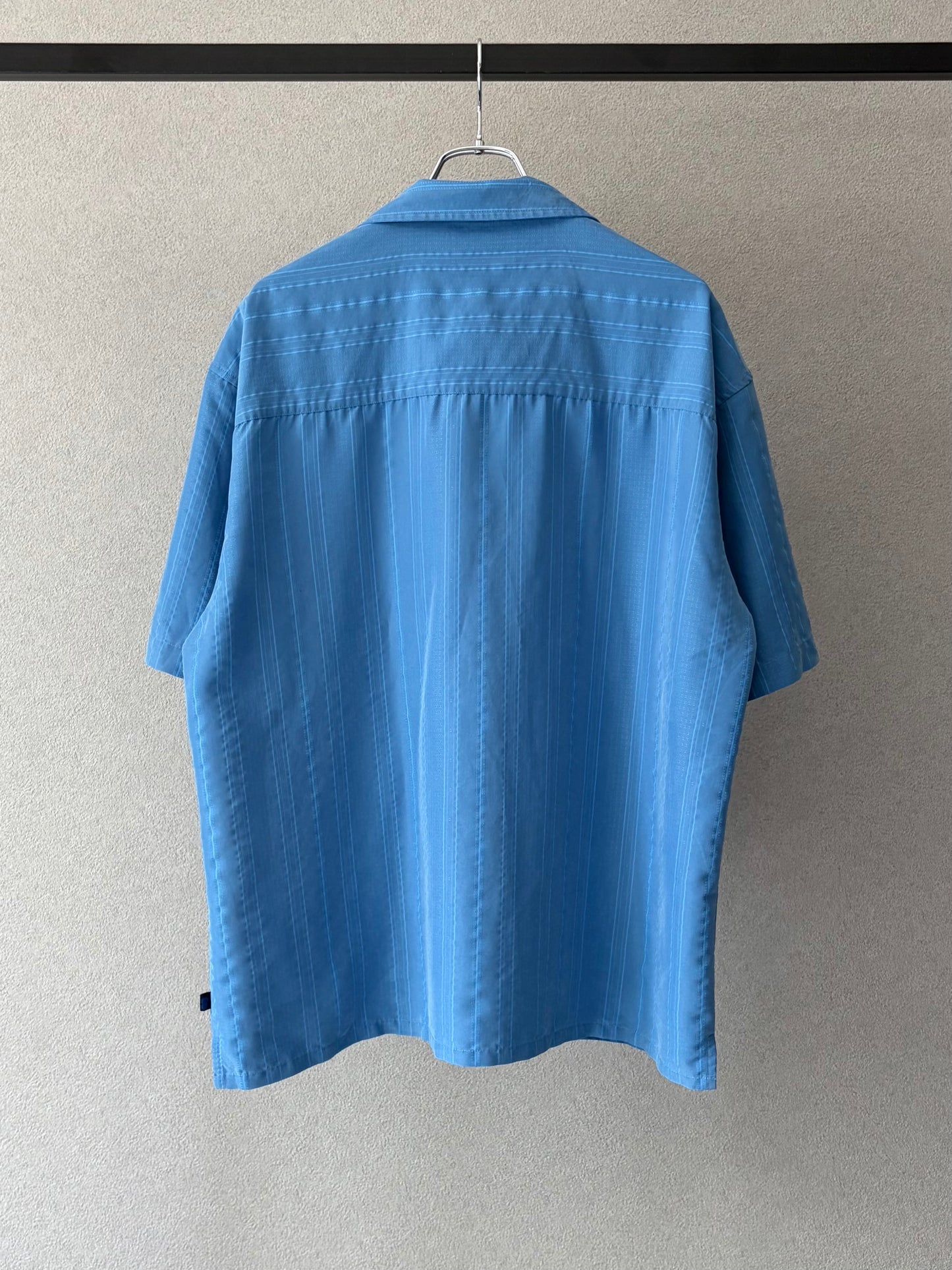 00's Pineapple Connection open collar shirt