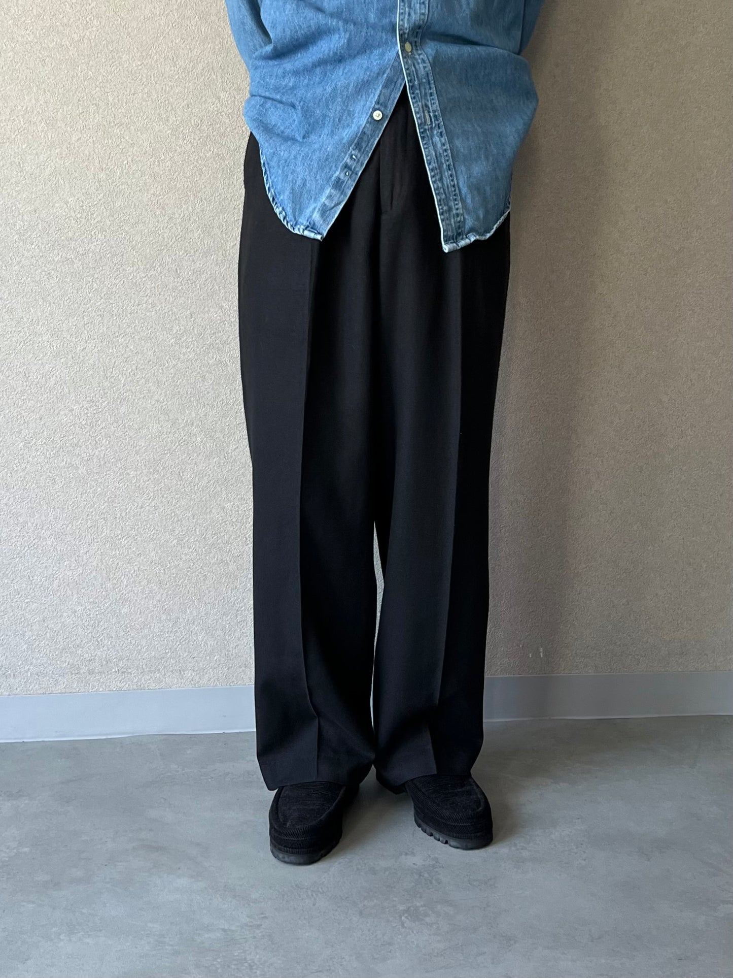 90's〜 claiborne linen slacks