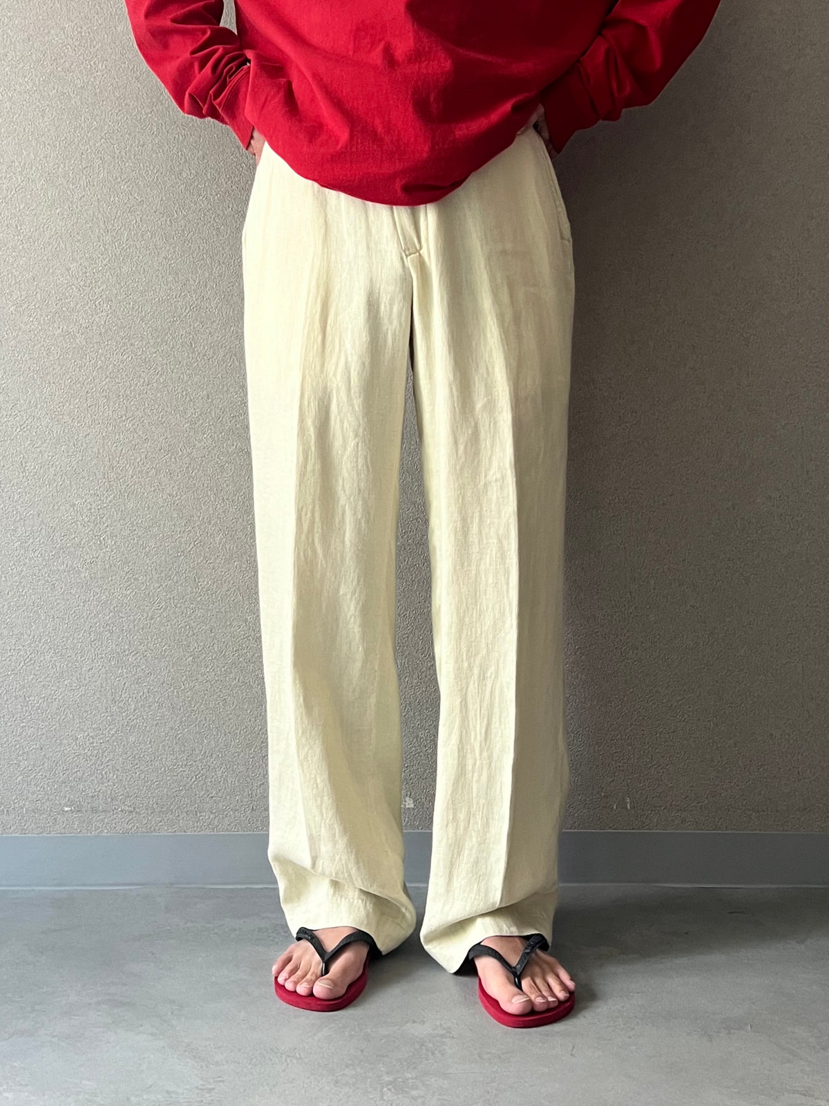 00's Polo Ralph Lauren linen slacks
