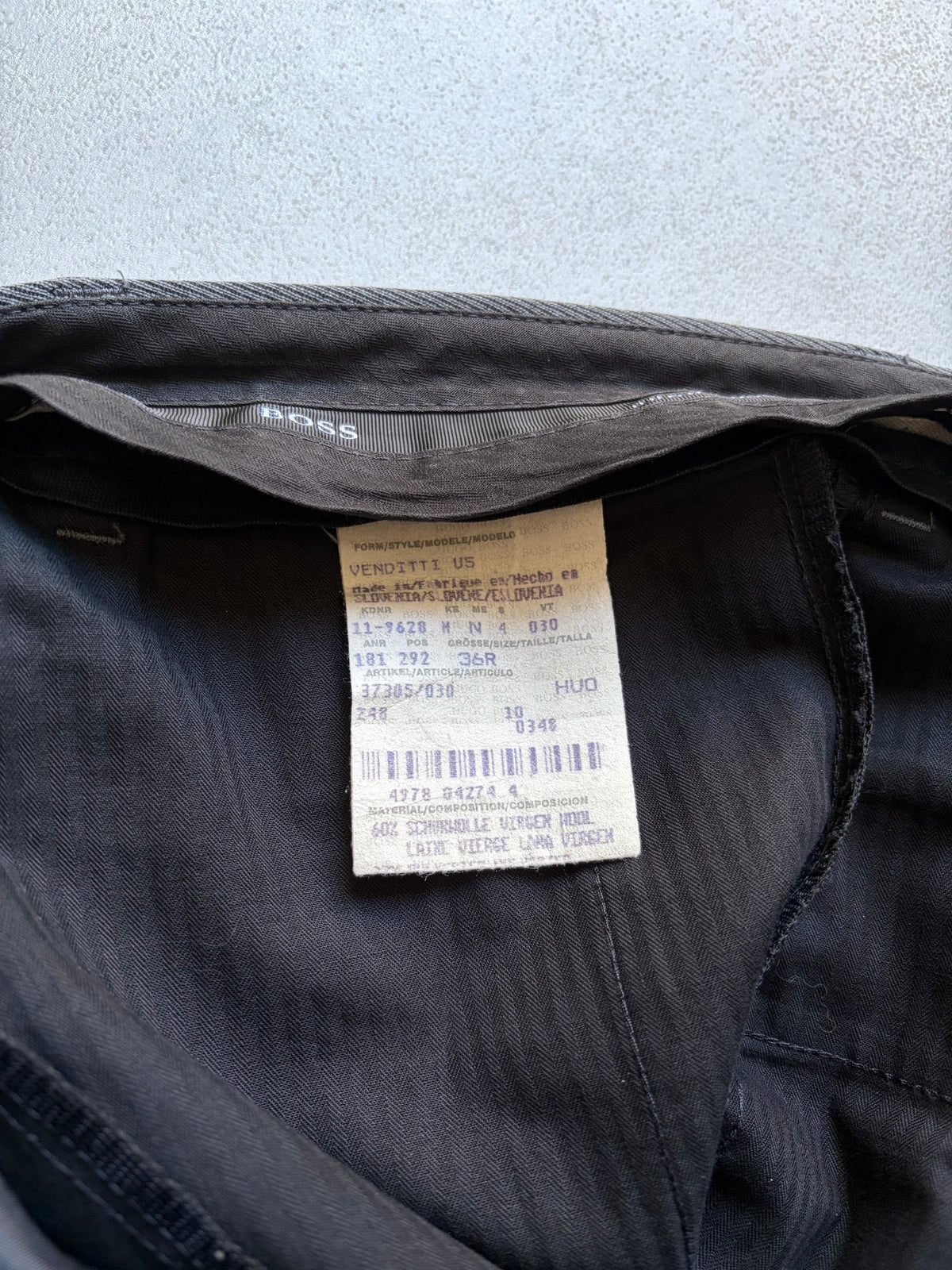 90's HUGO BOSS wool slacks