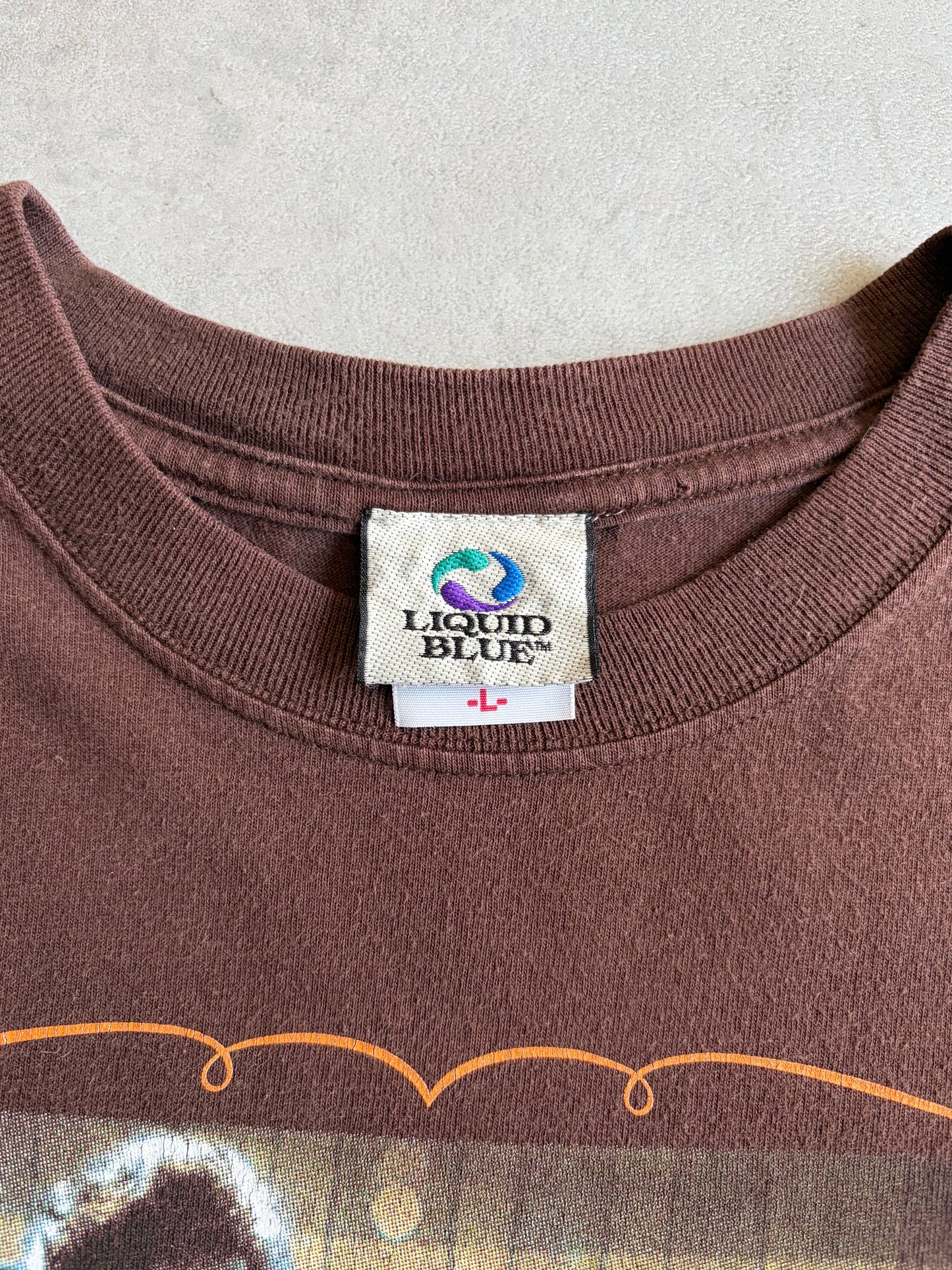 00's JERRY GARCIA x LIQUID BLUE t-shirt
