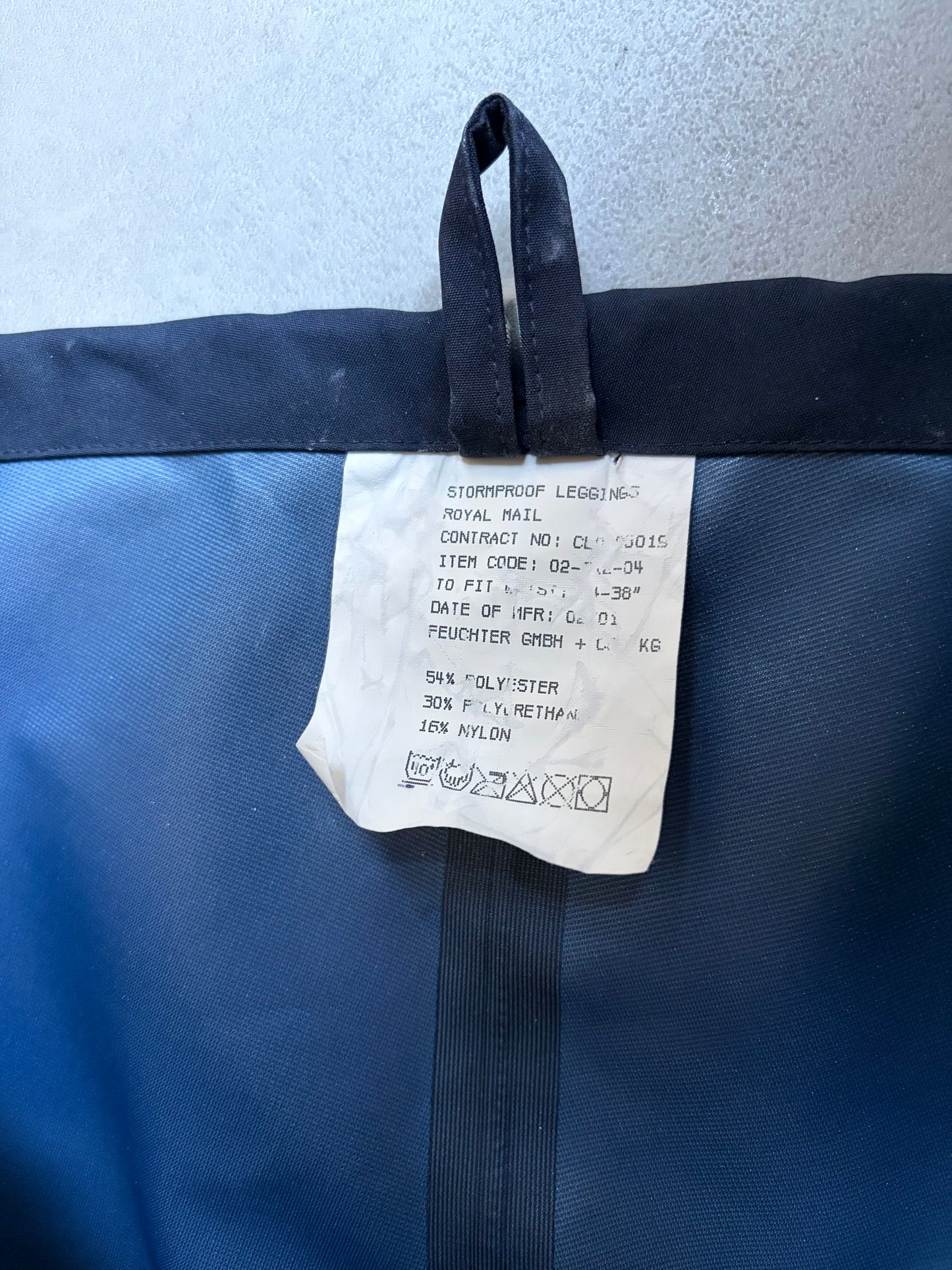 00's Royal Mail nylon pants