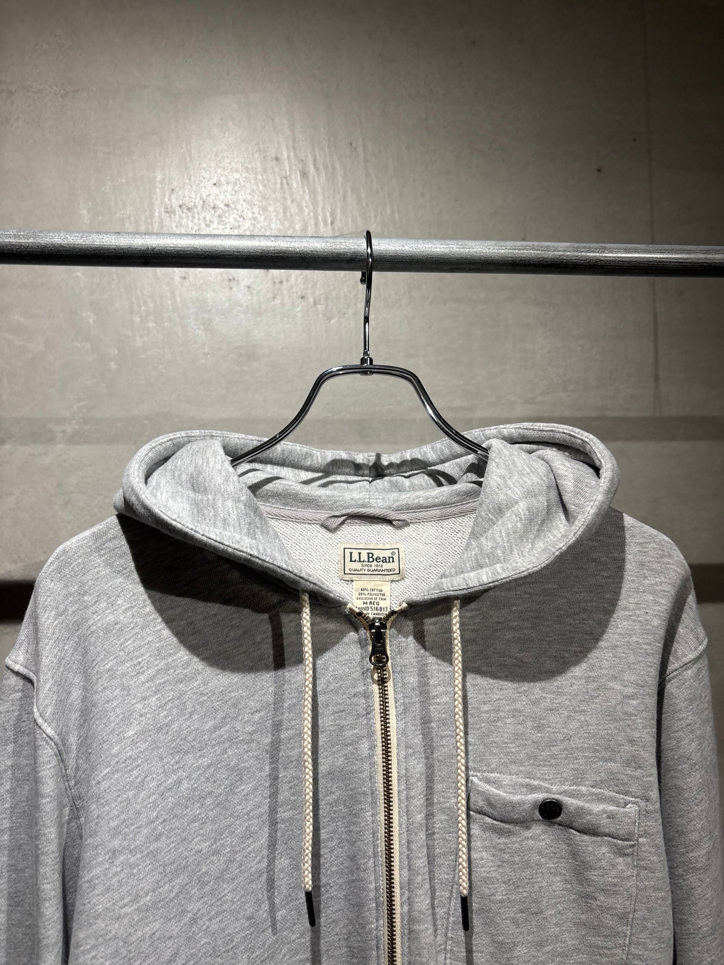 00's L.L.BEAN half zip sweat hoodie