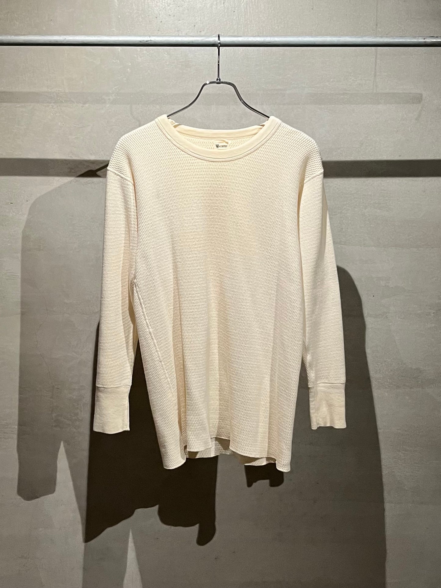 60's WALDORF L/S thermal shirt “Made in USA”