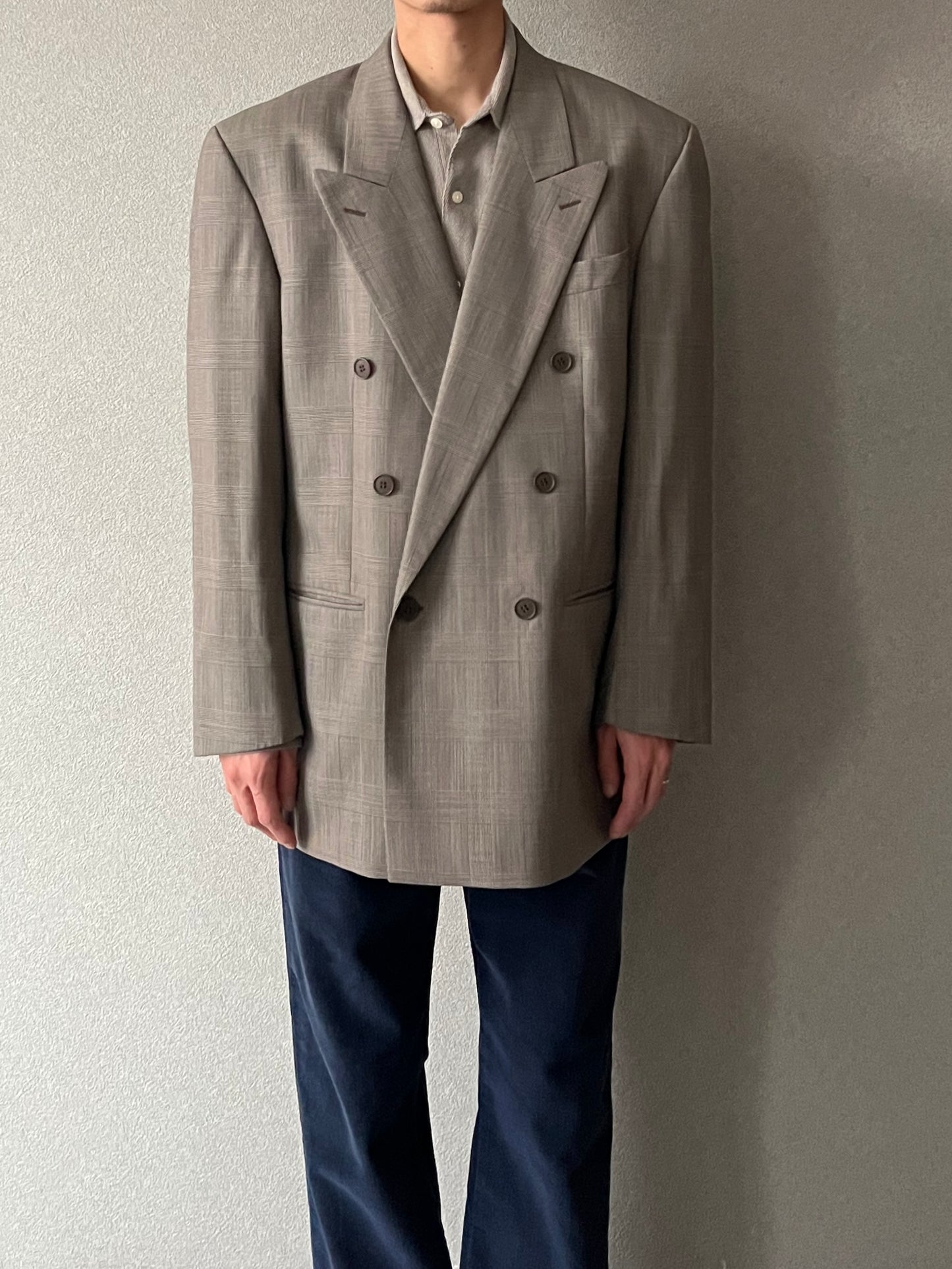 80's Yves Saint Laurent × Dillard's tailored jacket “Made in CANADA”