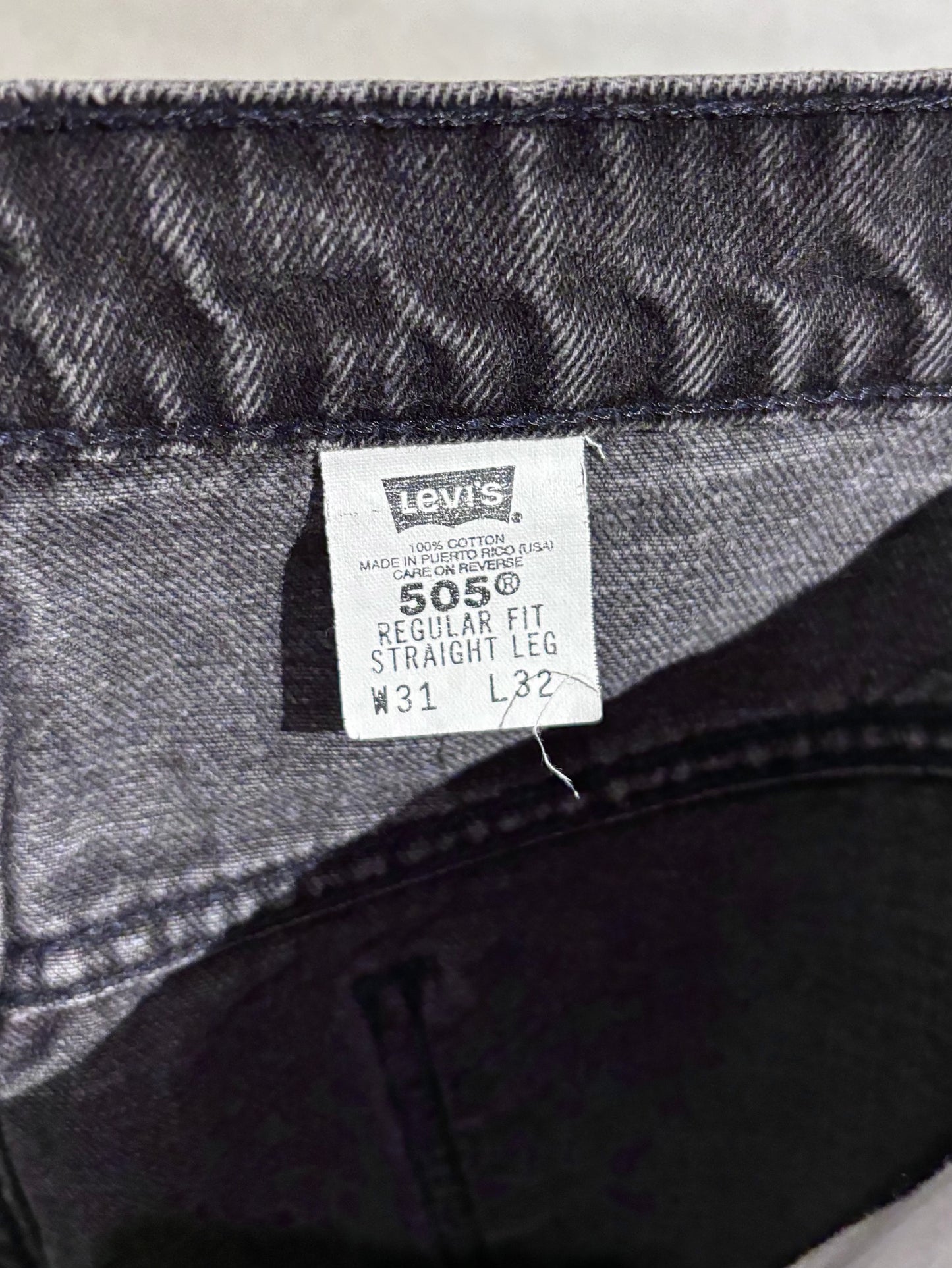 90's Levi's 505 denim pants "Made in USA"