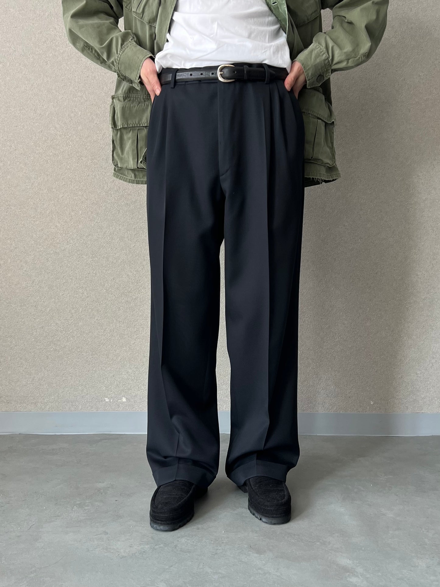 90's zanella wool slacks “Made in ITALY”