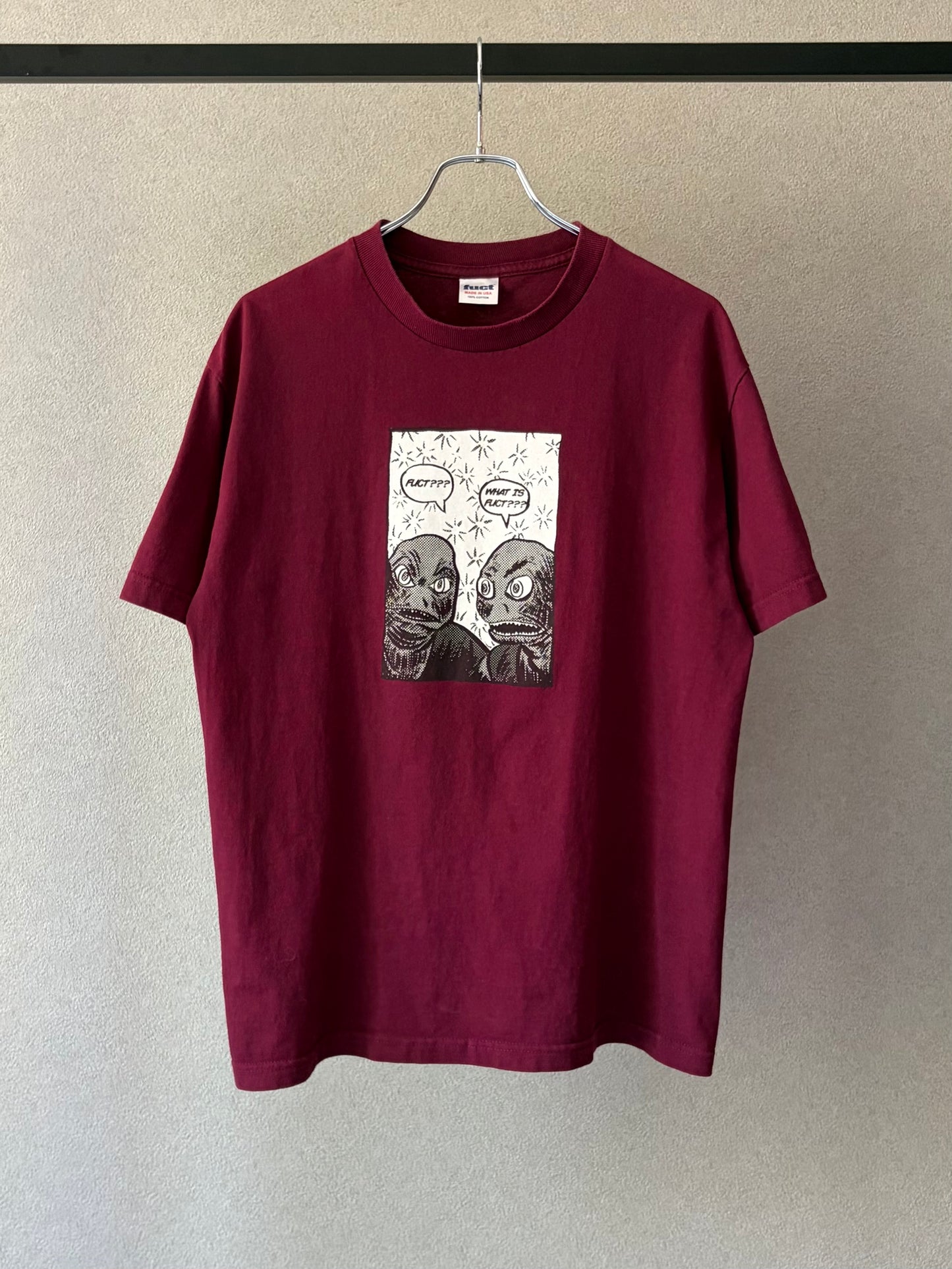 00's FUCT printed t-shirt “Made in USA”