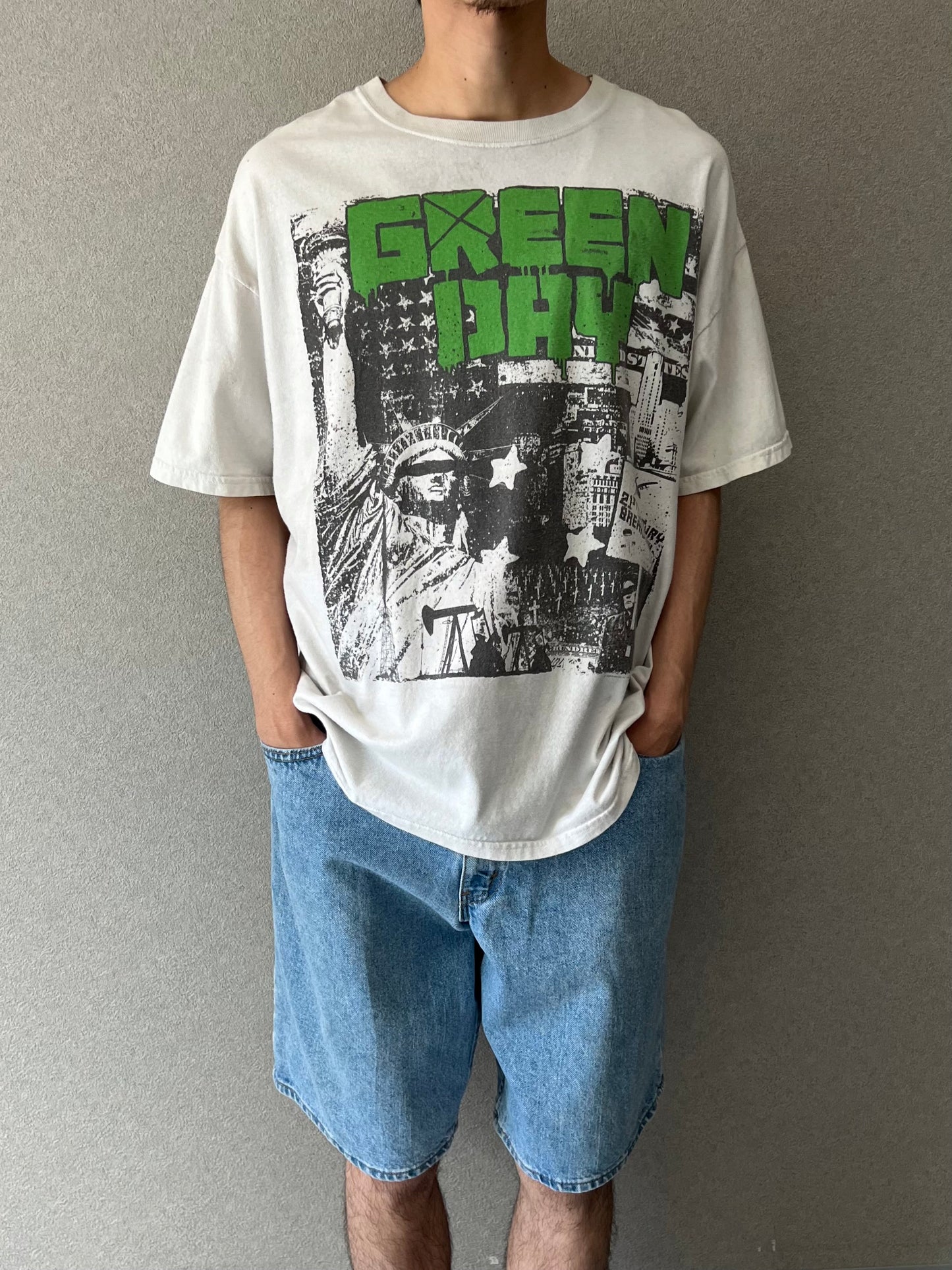 00's Green Day music t-shirt