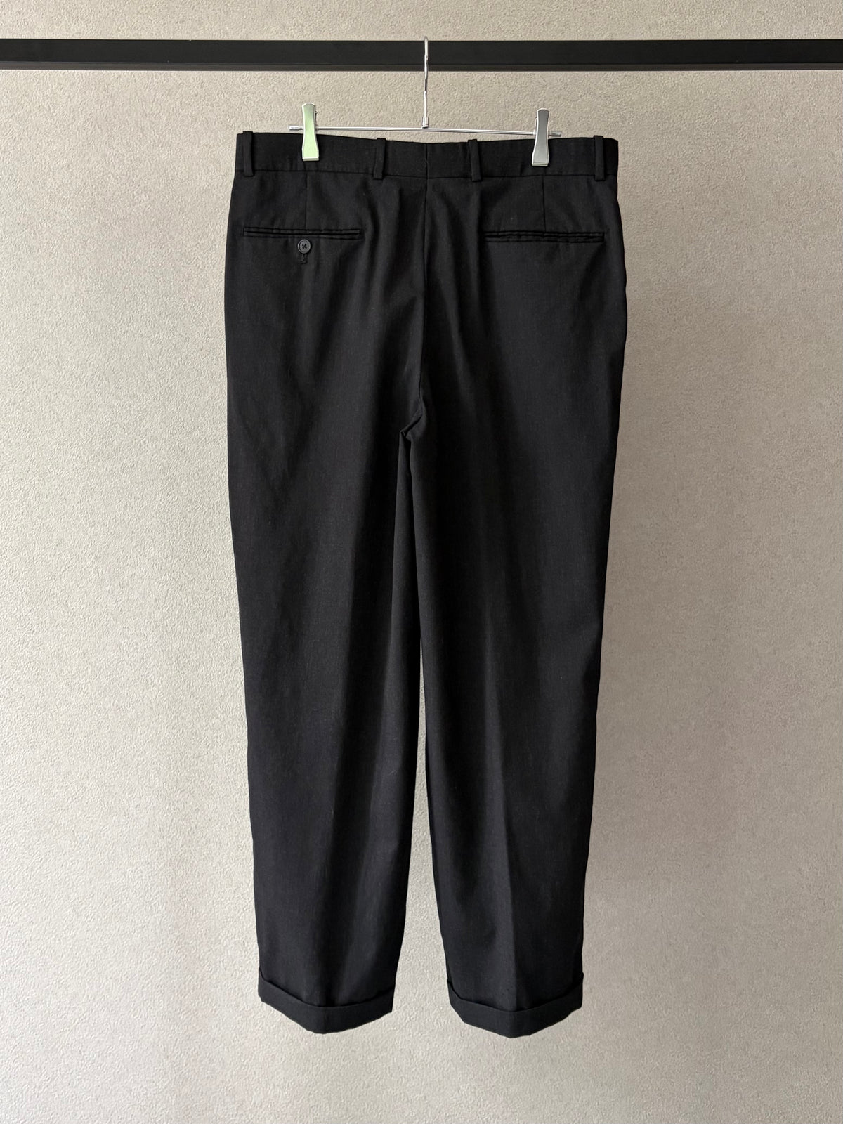 80's PIERRE BALMAIN wool slacks