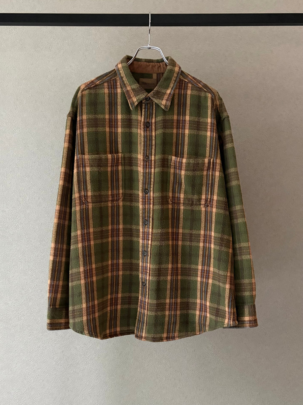 00's ST.JOHN'S BAY flannel shirt