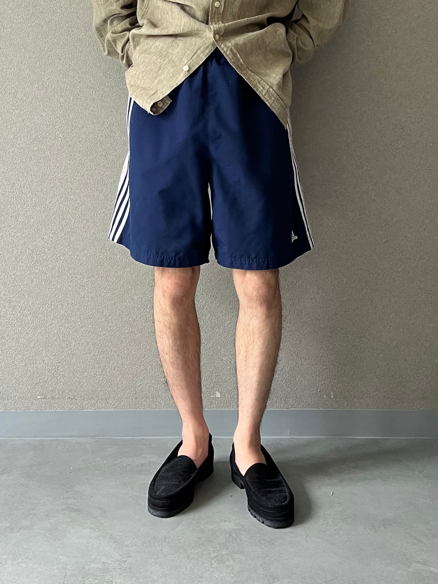 00's adidas nylon shorts