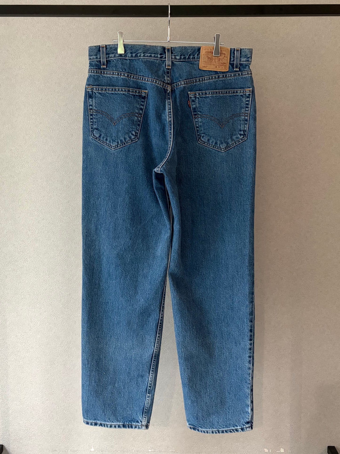 90's Levi's 550 denim pants “Made in MEXICO”