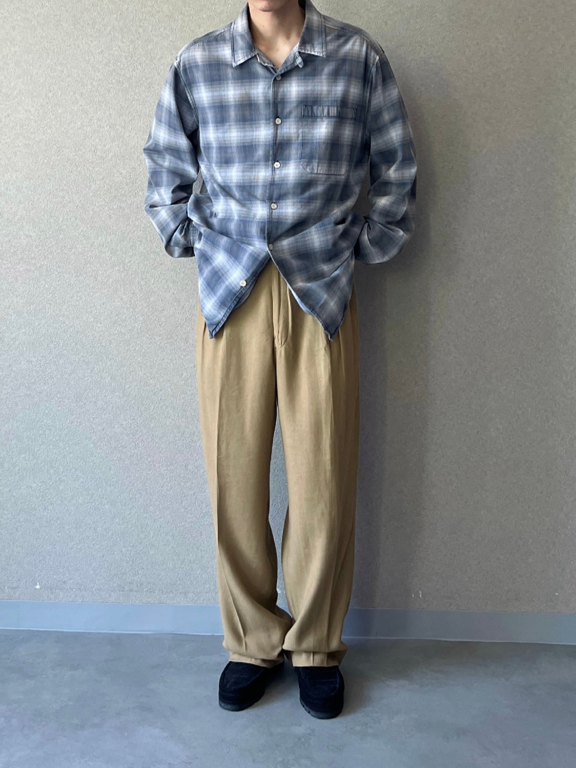 90's Levi's open collor shirt
