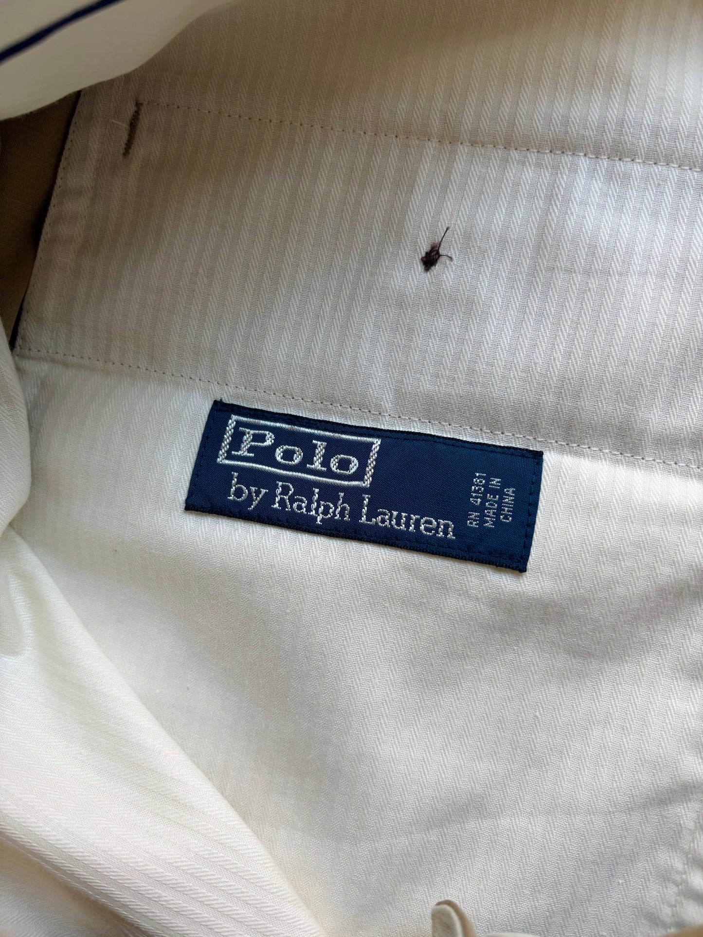 90's Polo Ralph Lauren silk × cotton slacks
