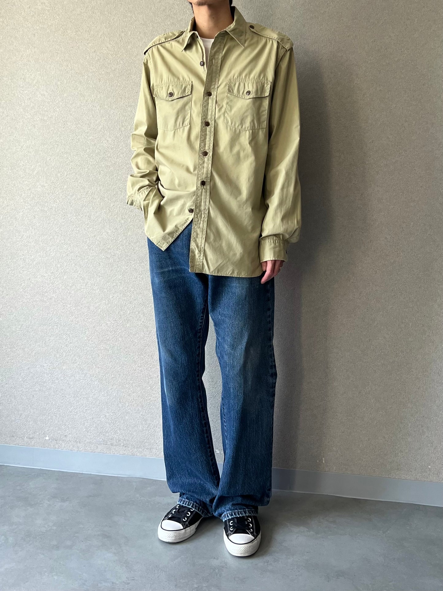 90's Polo Ralph Lauren safari shirt