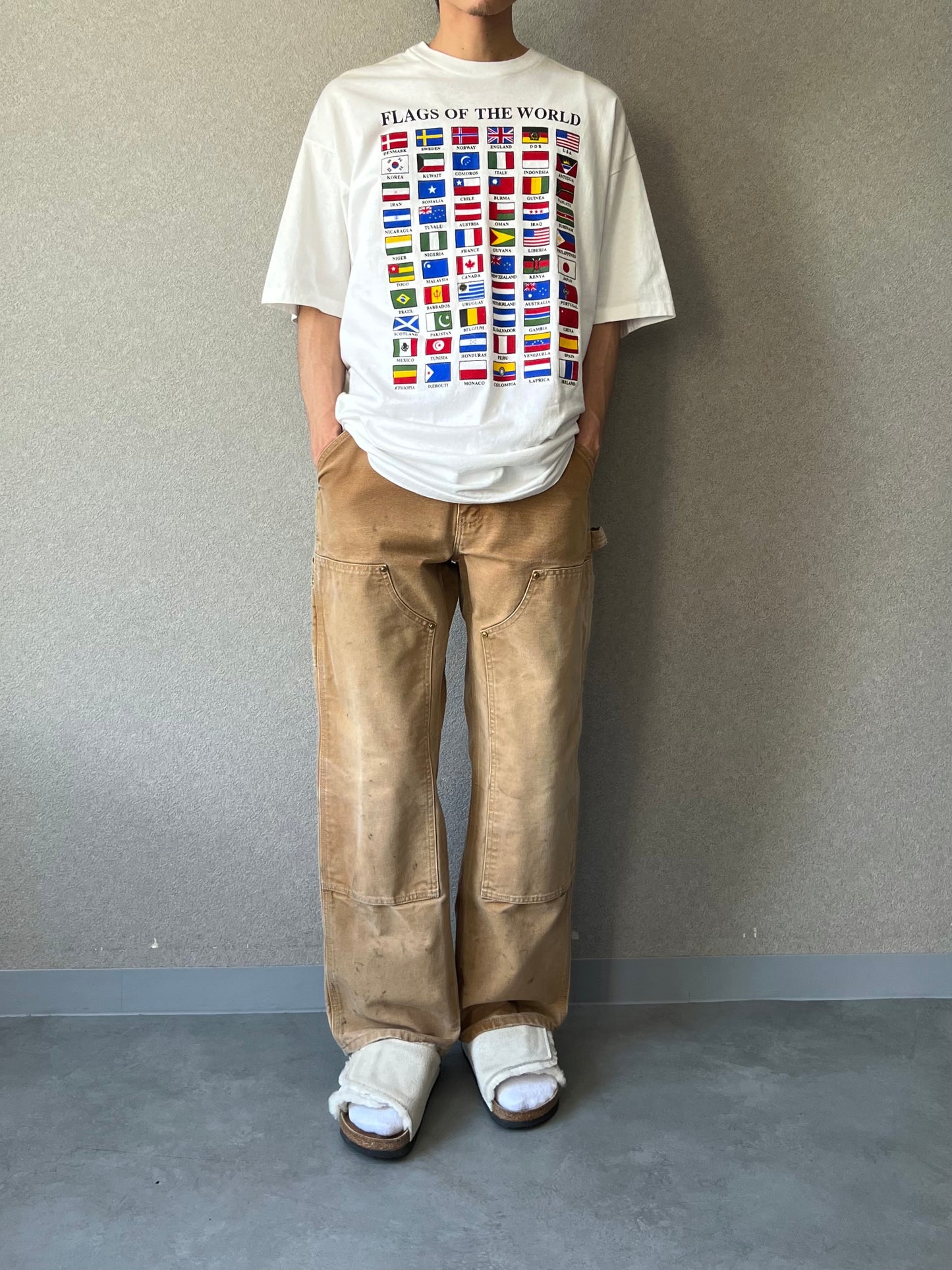 90's UNKNOWN printed t-shirt “Made in USA”