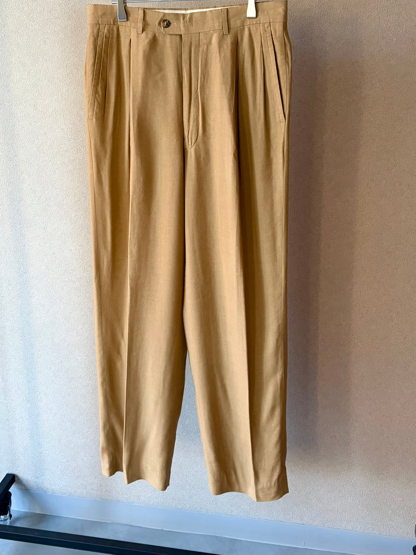 90's Calvin Klein linen slacks
