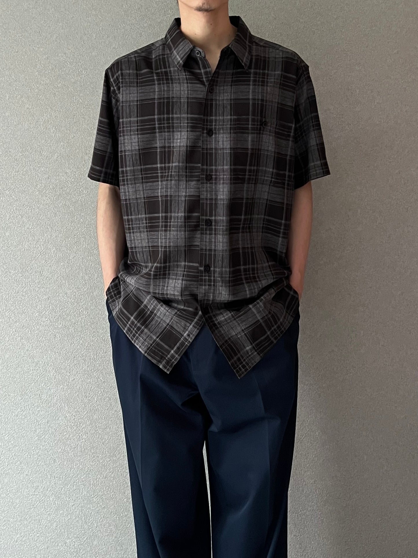 00's haggar S/S shirt