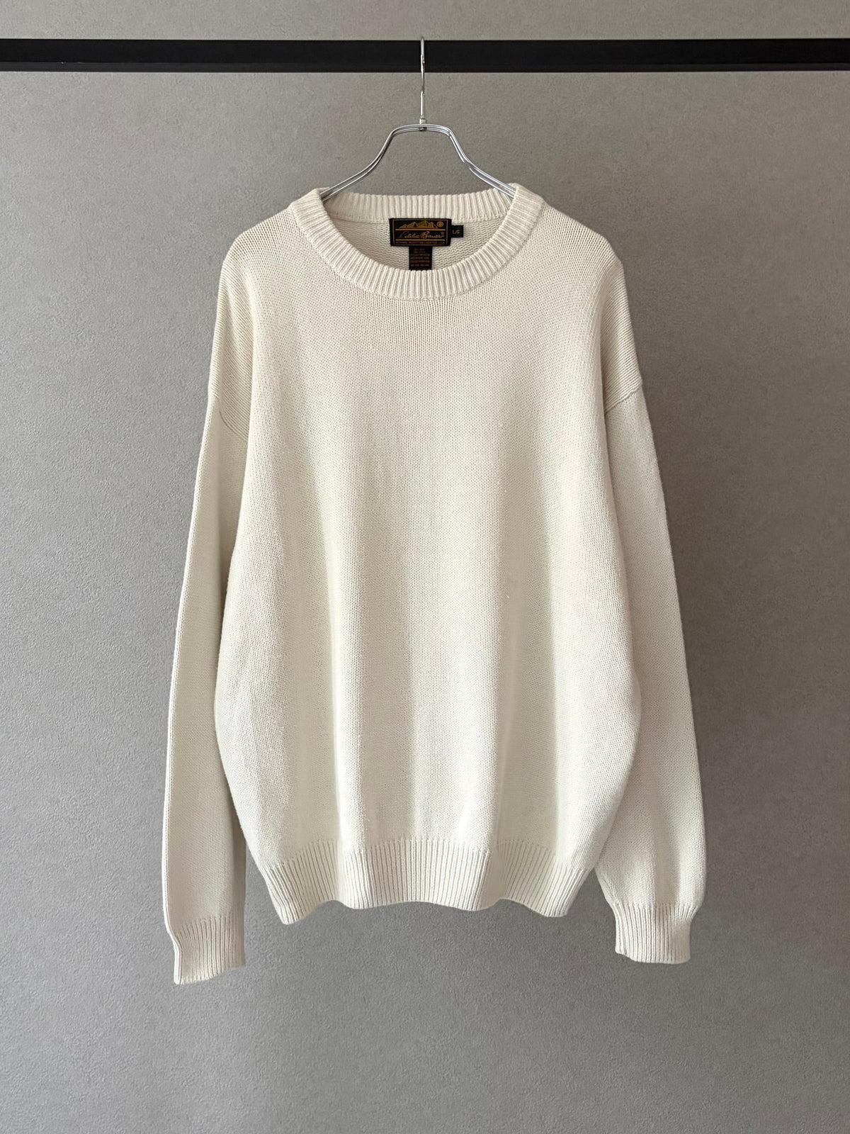 80's Eddie Bauer cotton knit sweater