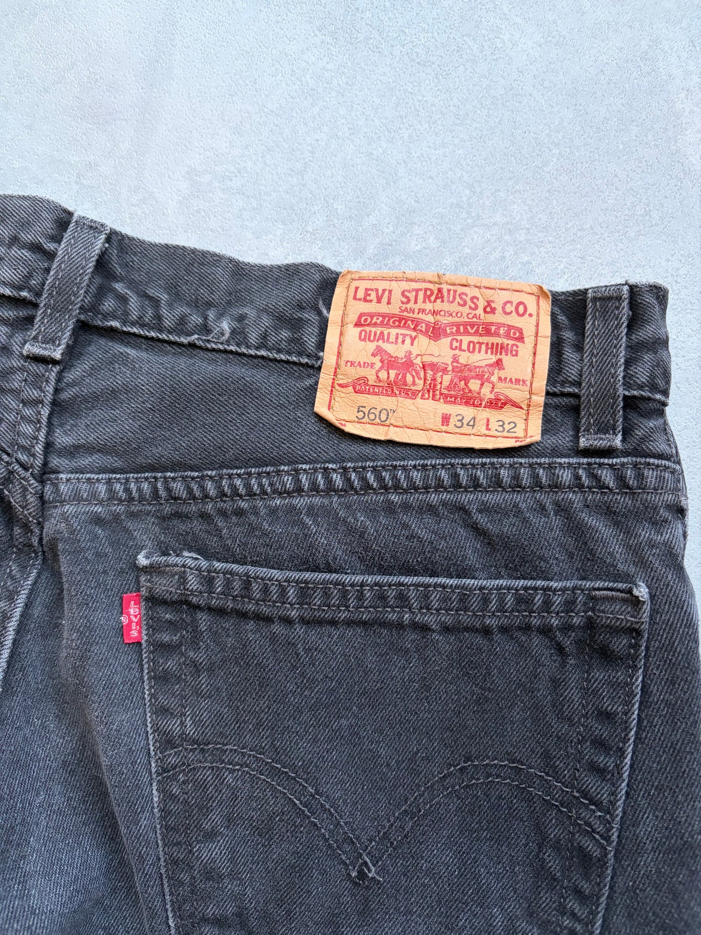 00's Levi's 560 denim pants