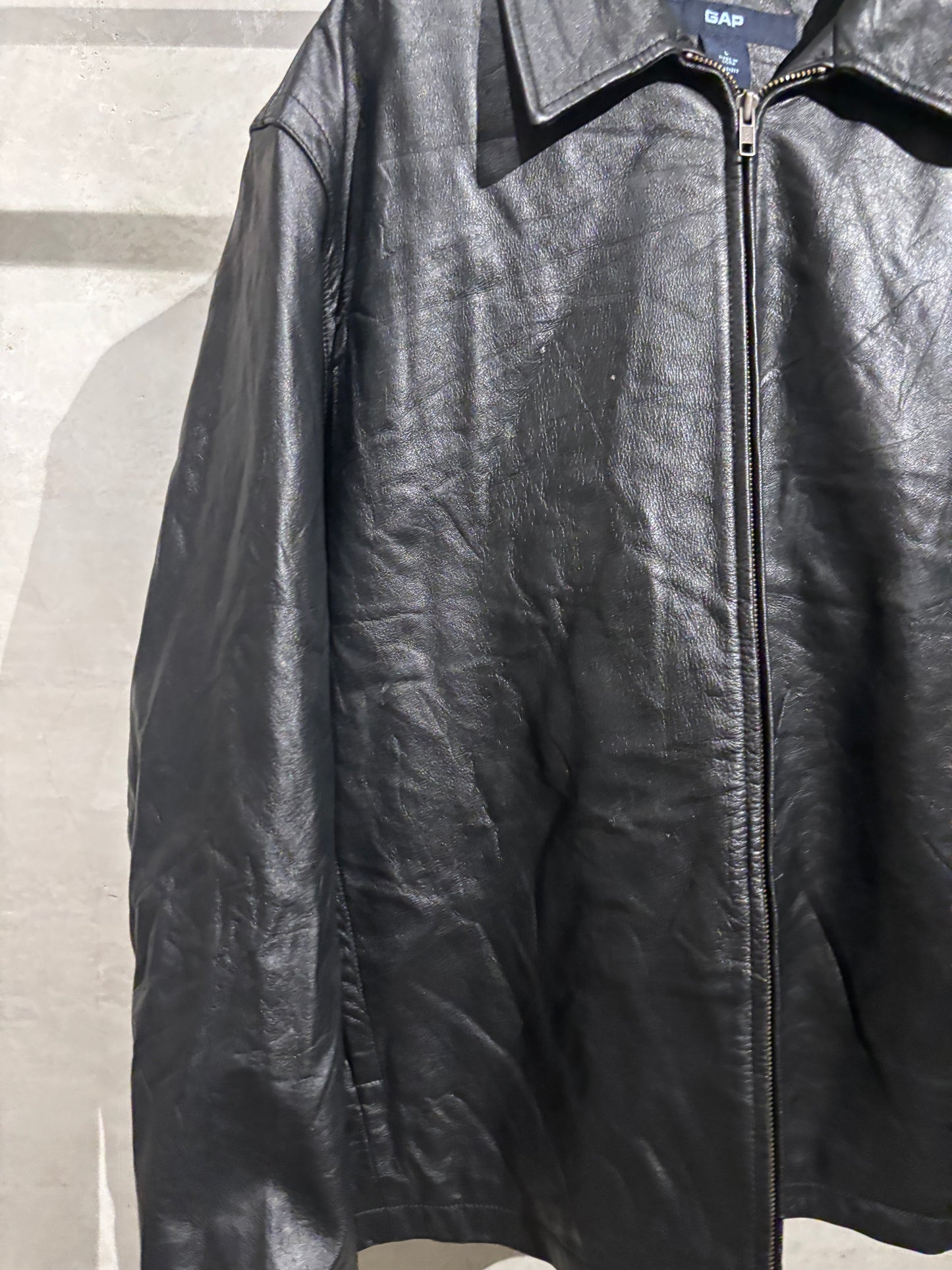 00's GAP leather jacket