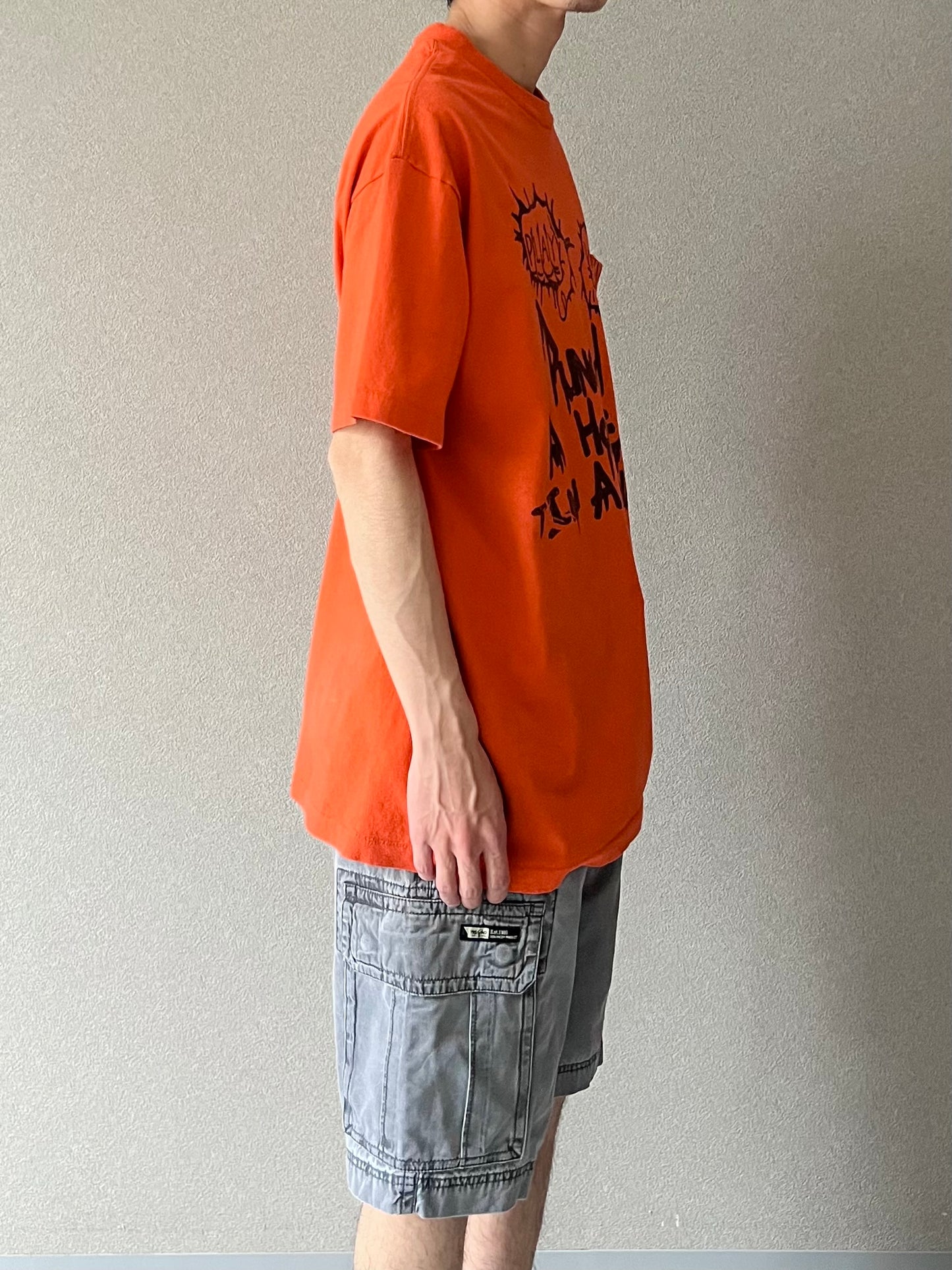 90's PUNCH A HOLE IN A WALL music t-shirt “Made in USA”