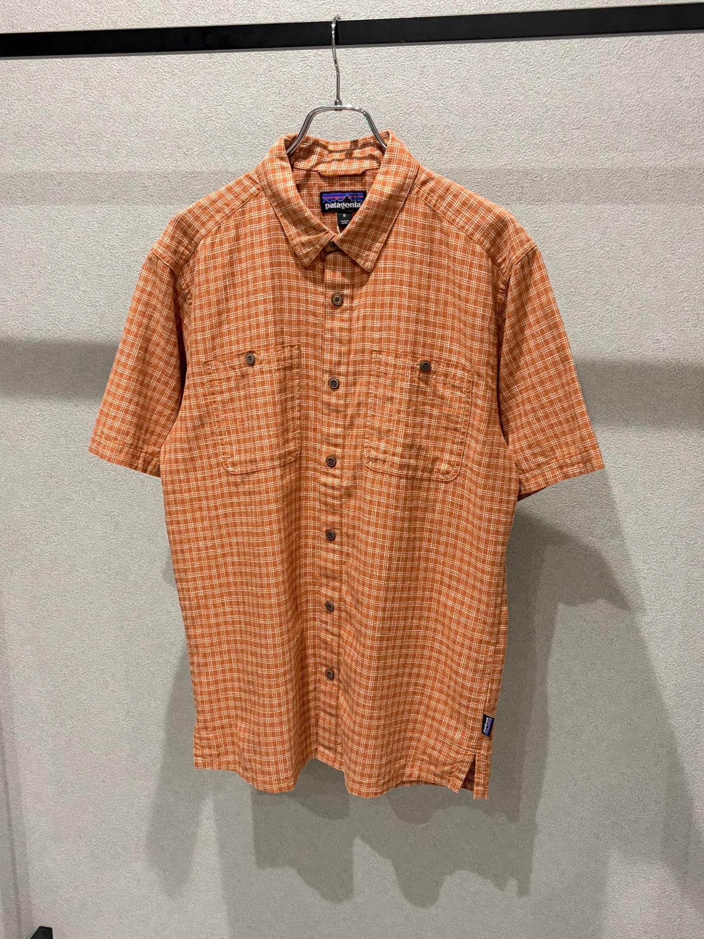 00's patagonia S/S shirt "DEAD STOCK"
