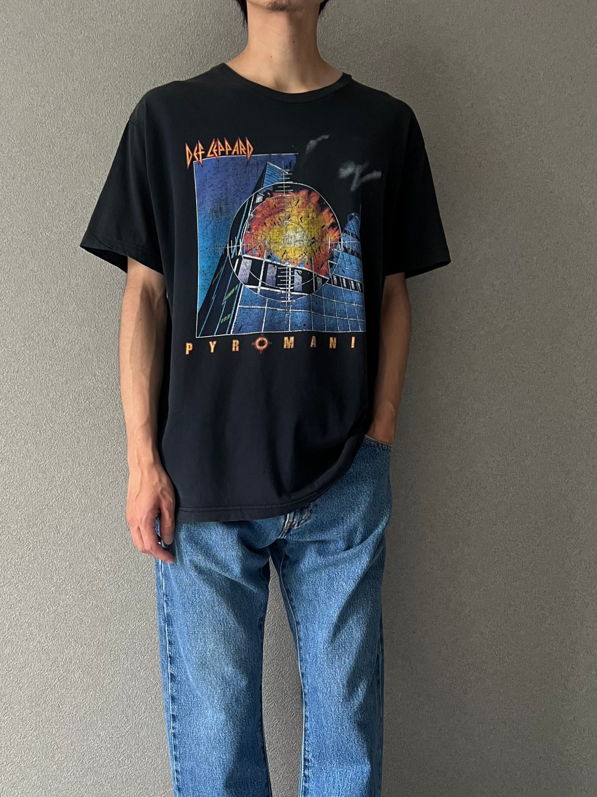 90's〜 DEF LEPPARD music t-shirt