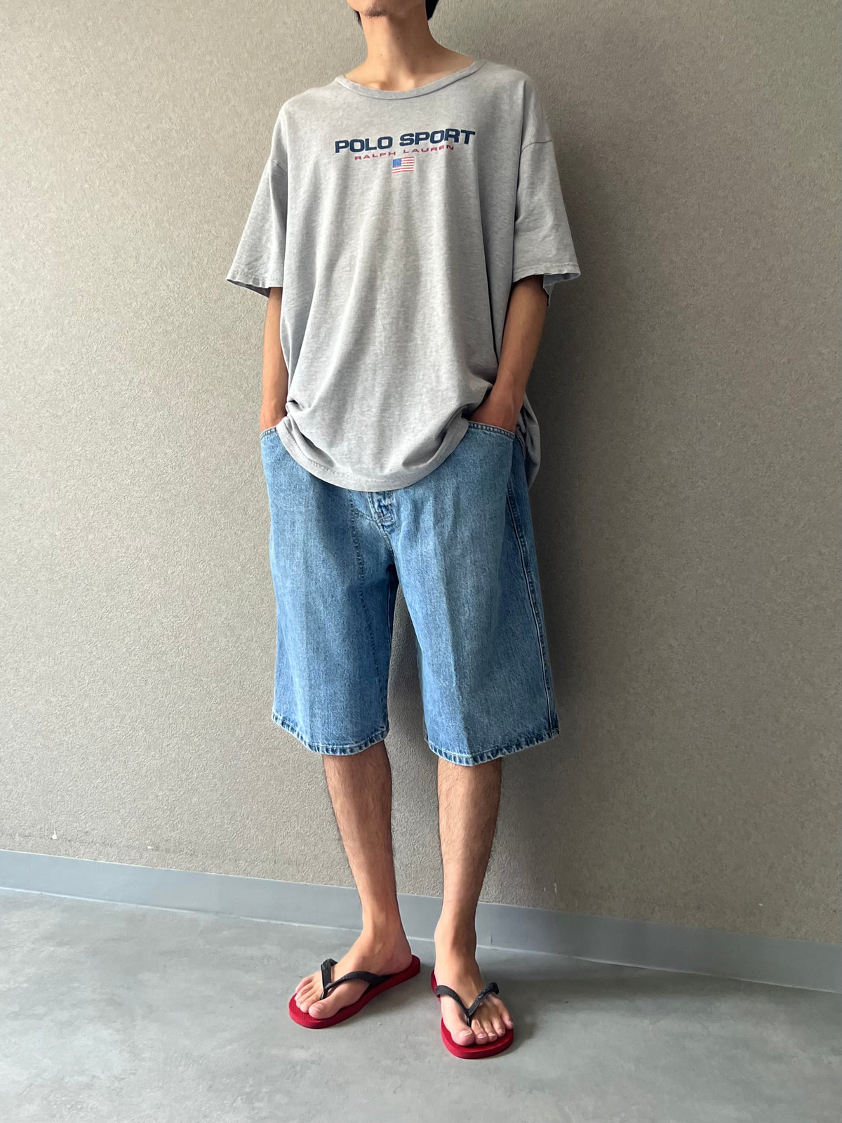 90's POLO SPORT printed t-shirt