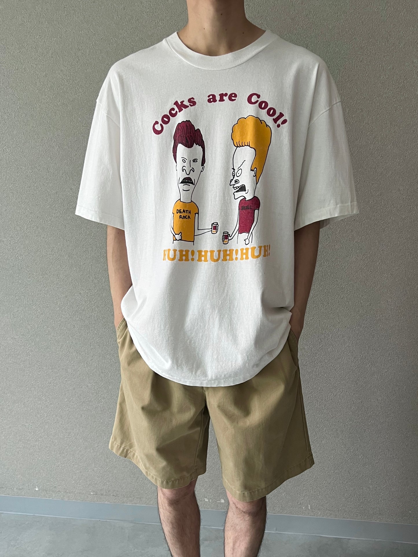 90's Beavis and Butt-Head printed t-shirt “Made in USA”