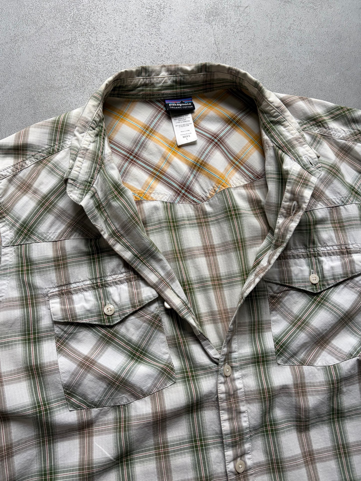 00's patagonia western shirt
