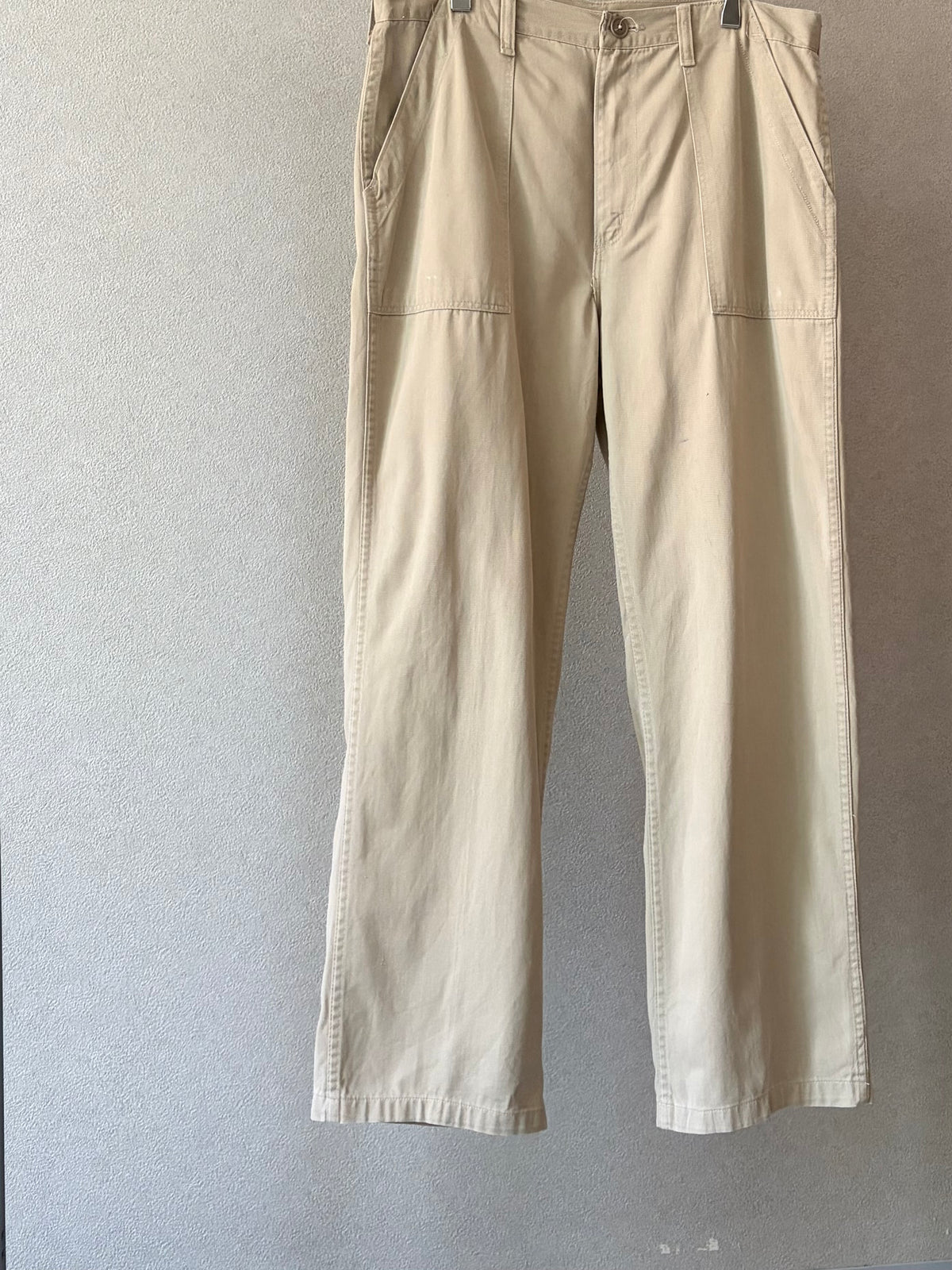 80's BANANA REPUBLIC utility type cotton pants "Made in USA"