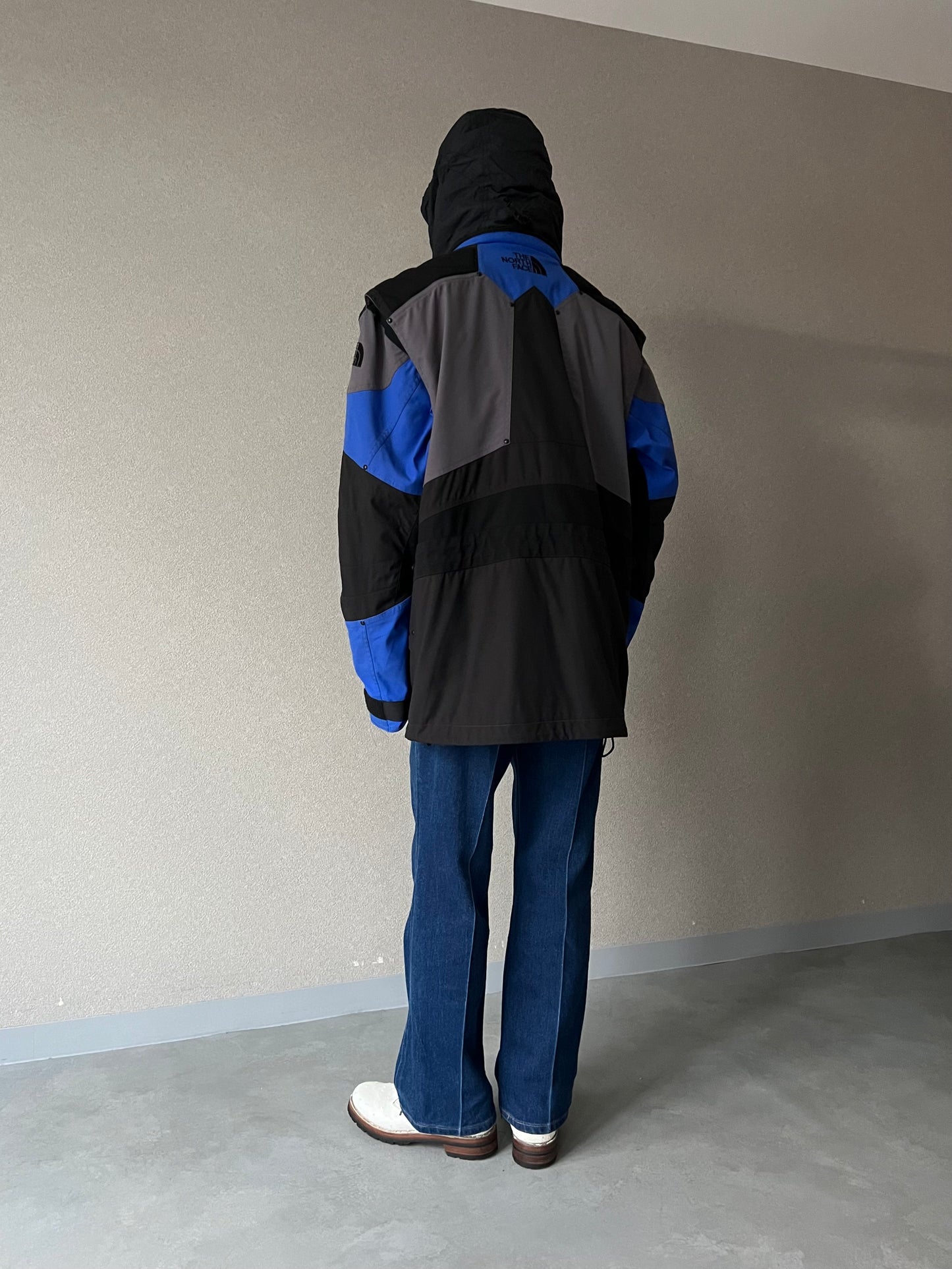 90's THE NORTH FACE nylon jacket "STEEP TECH"