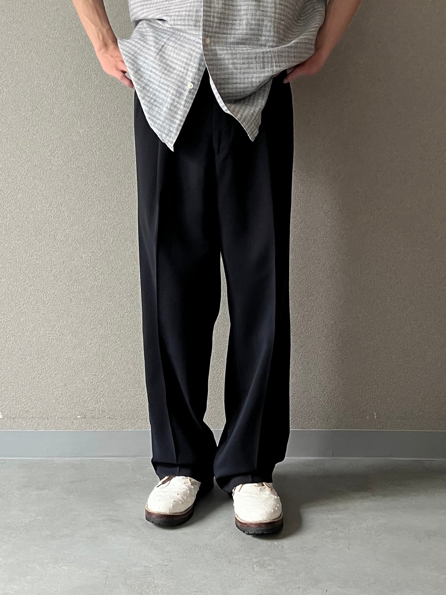 90's PRONT-UOMO wool slacks