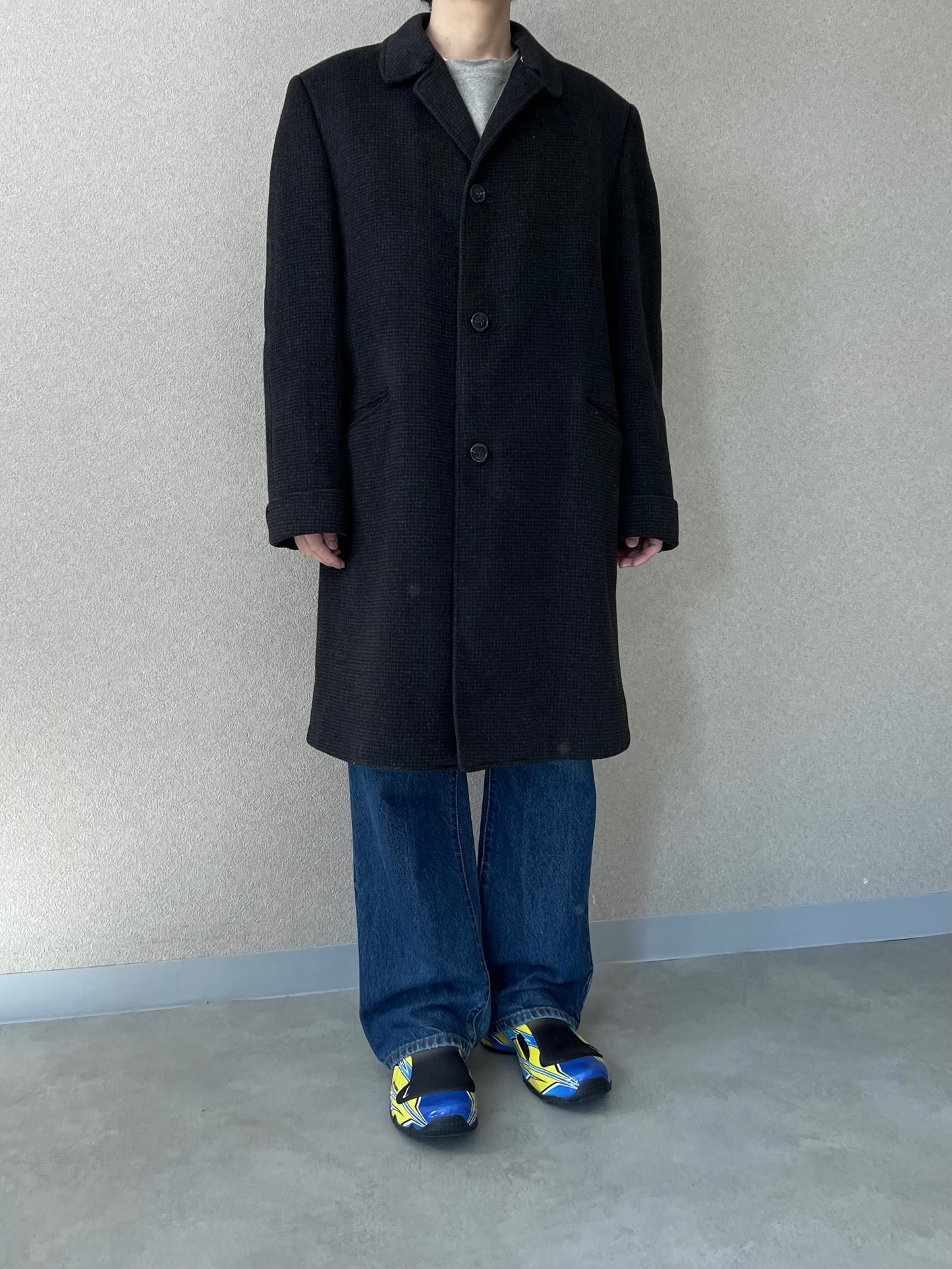 60's Botany 500 wool cheaster coat