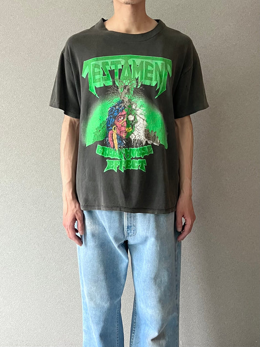 80's TESTAMENT music t-shirt “Made in USA”