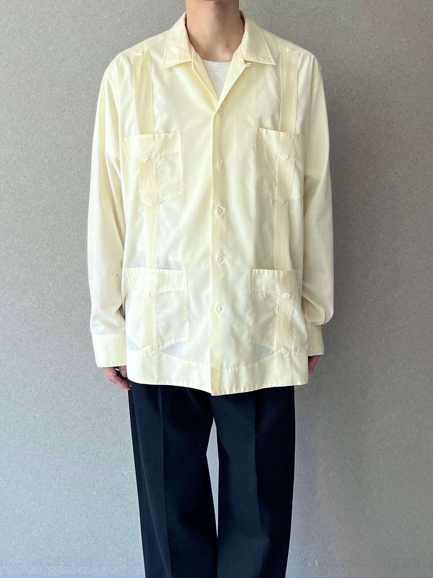 80's GUAN guayabera shirt