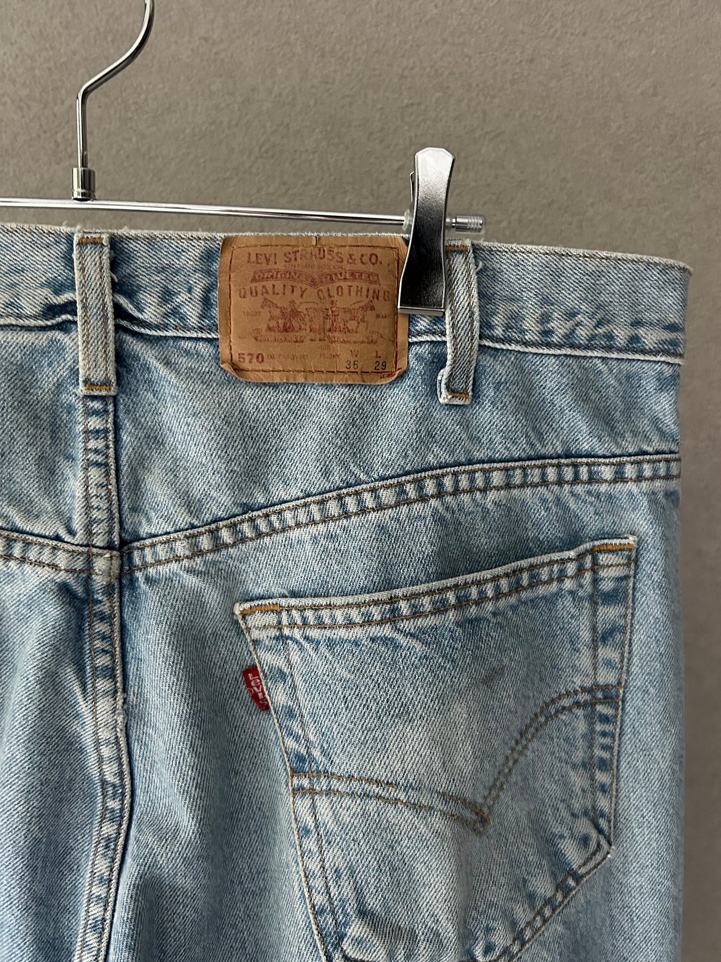 90's Levi's 570 denim pants