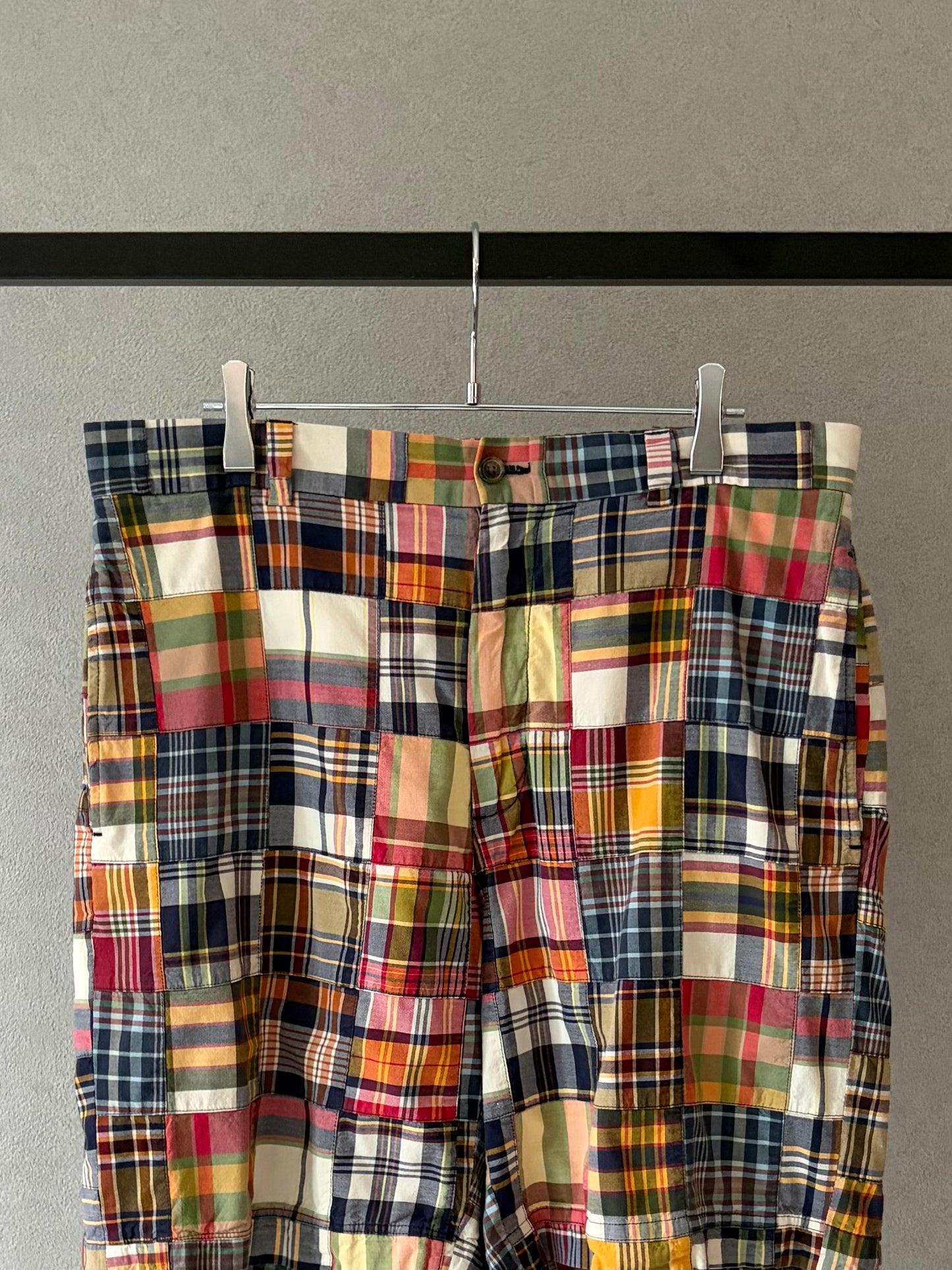 00's Brooks Brothers patchwork shorts