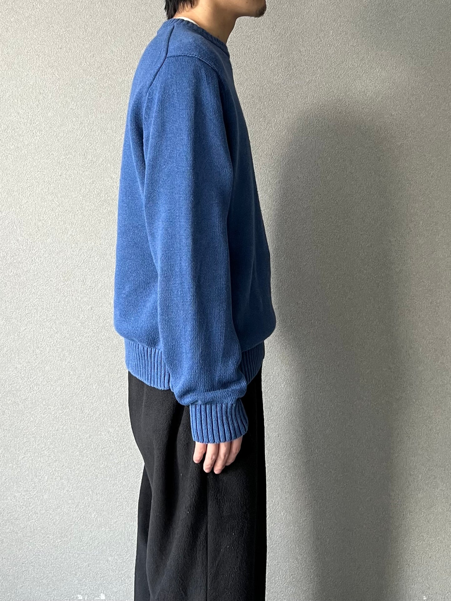 00's L.L.BEAN cotton knit sweater