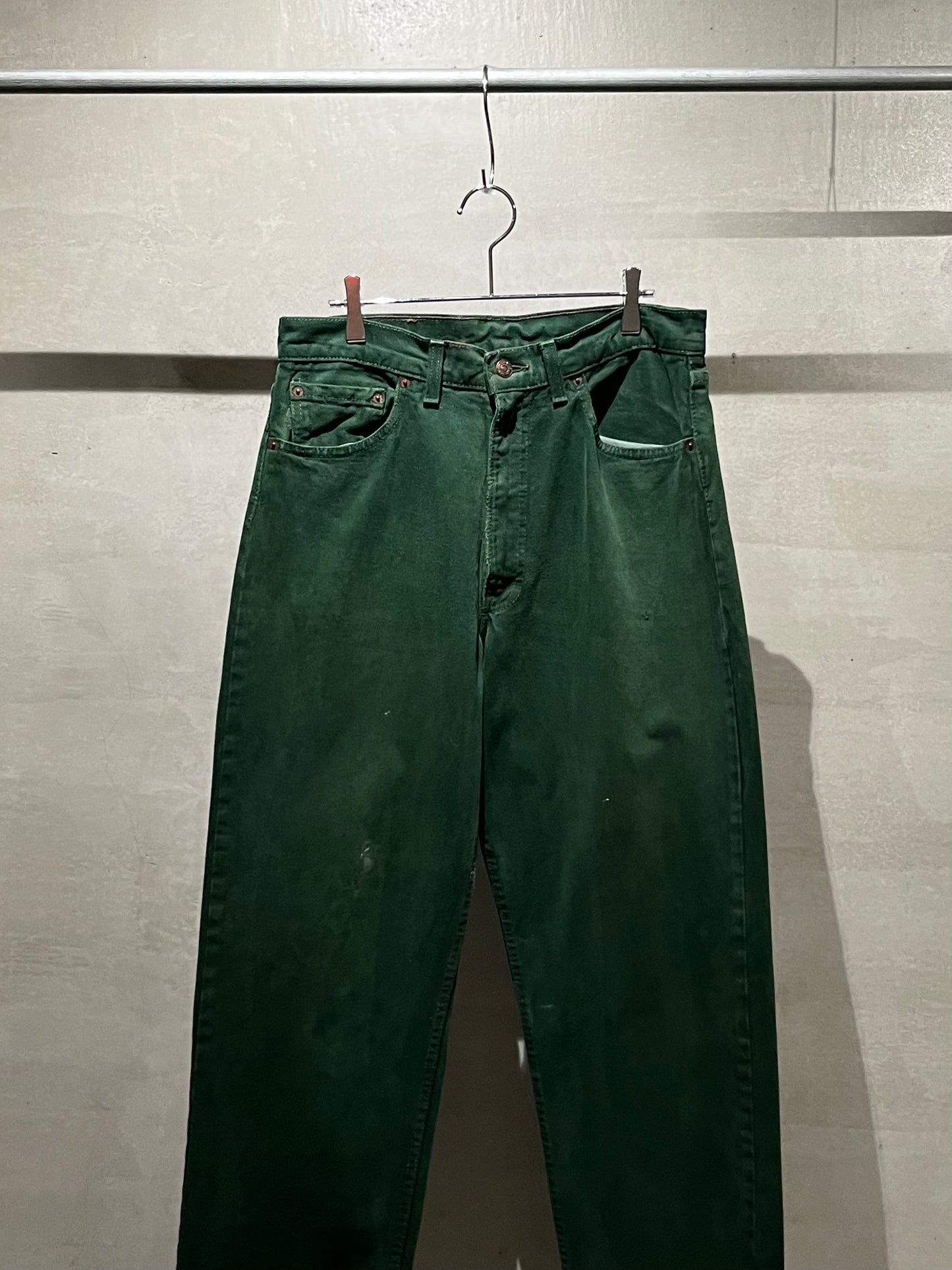 90's Levi's 554 denim pants "Made in USA"