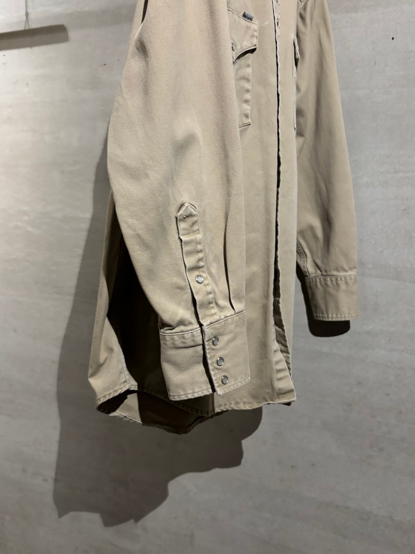 80's carhartt western work shirt