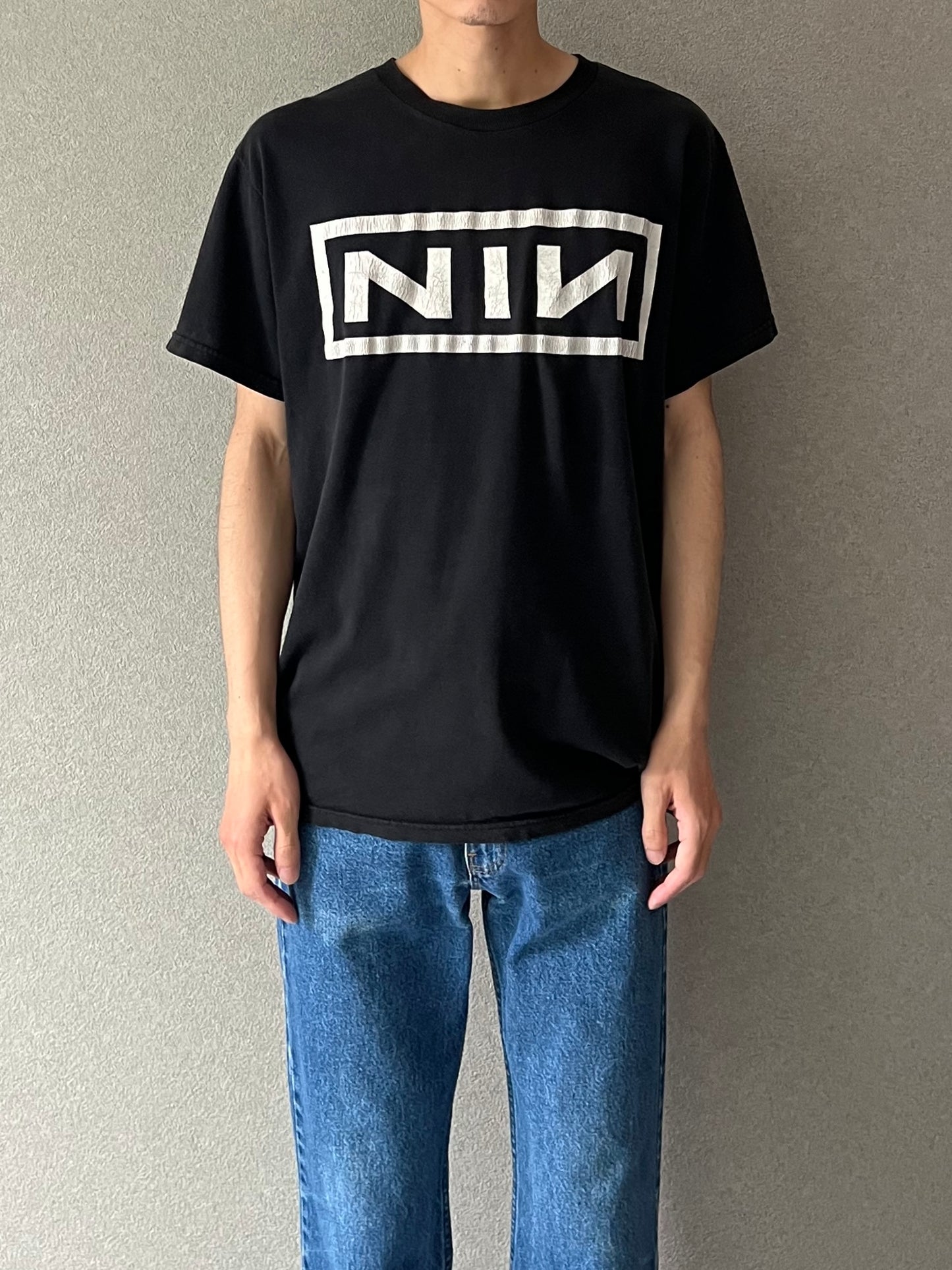 10's Nine Inch Nails X SOUNDGARDEN music t-shirt