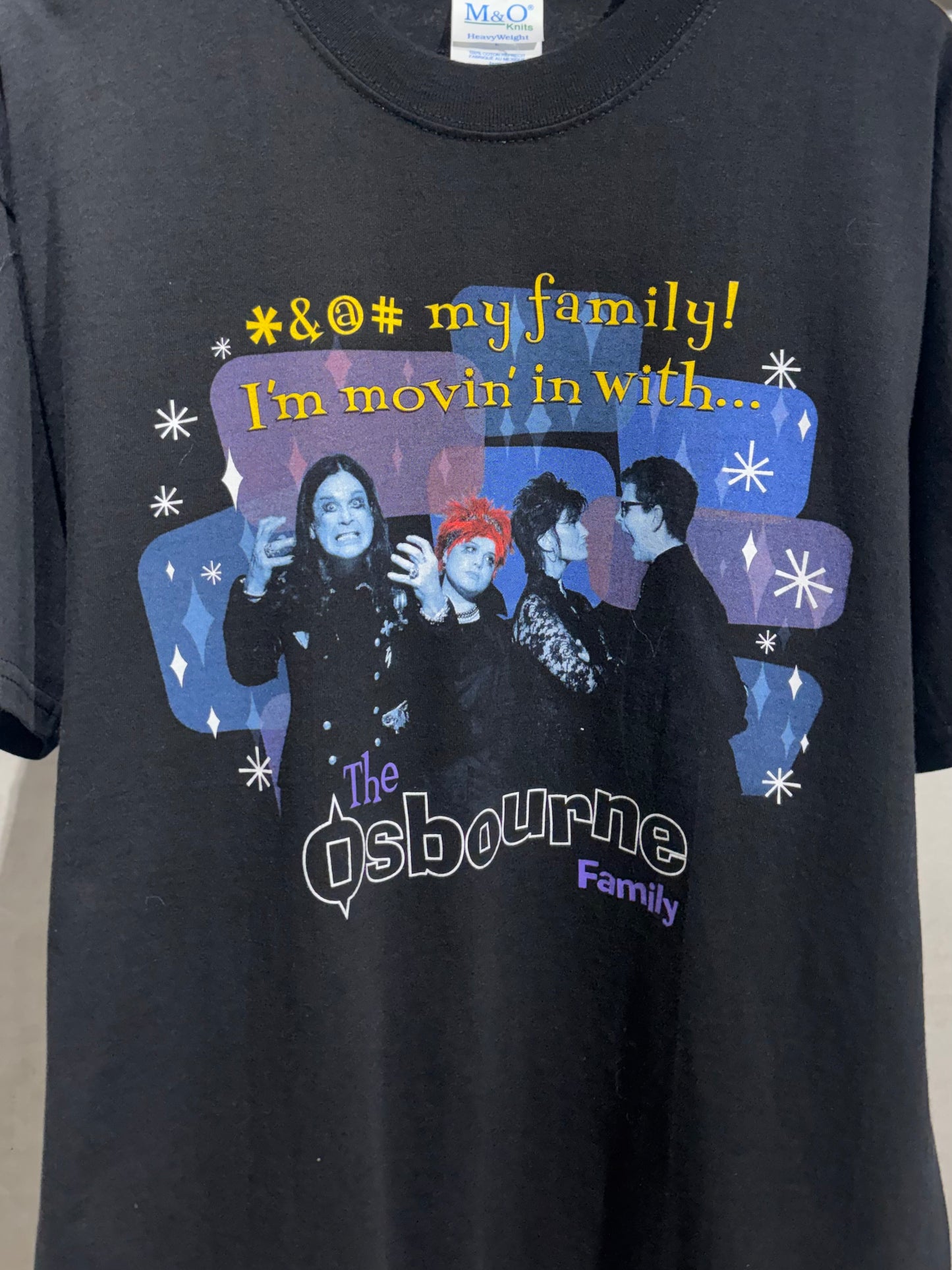 90's〜 The Osbourne Family movie t-shirt