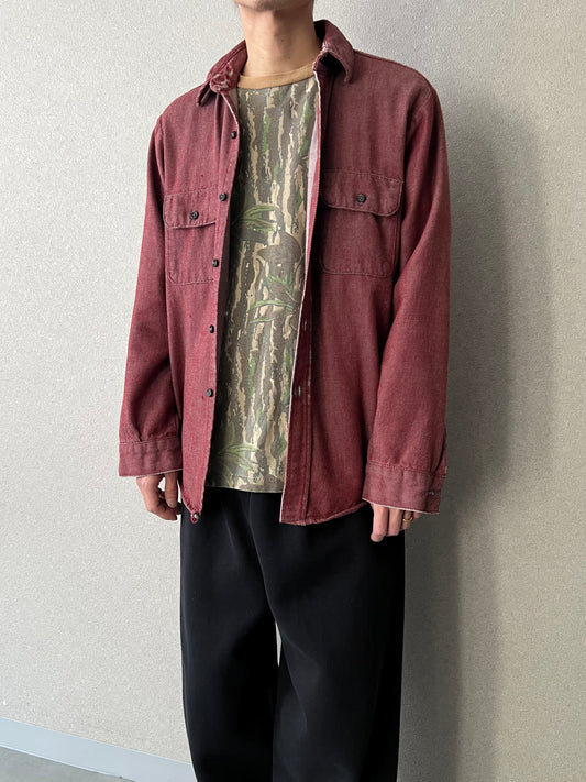 80's FIVE BROTERS flannel shirt "Made in USA"