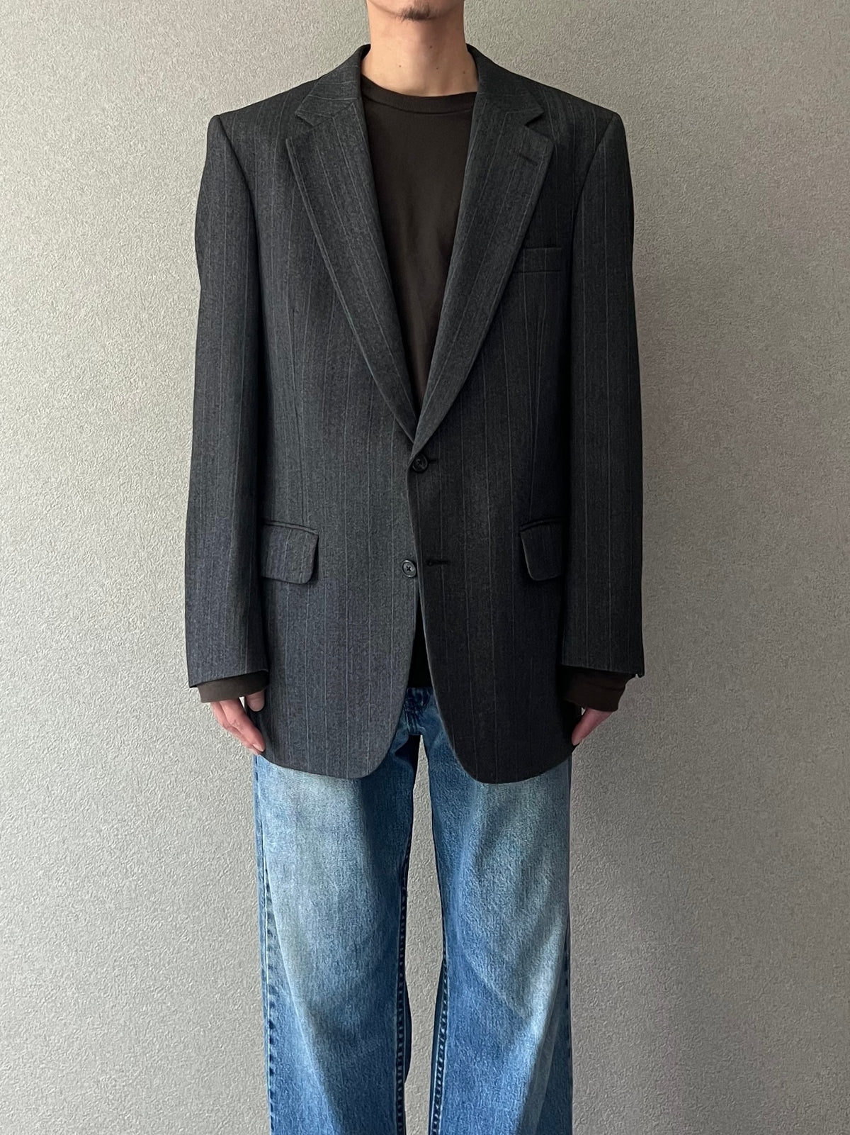80's〜 Burberry's wool tailord jacket