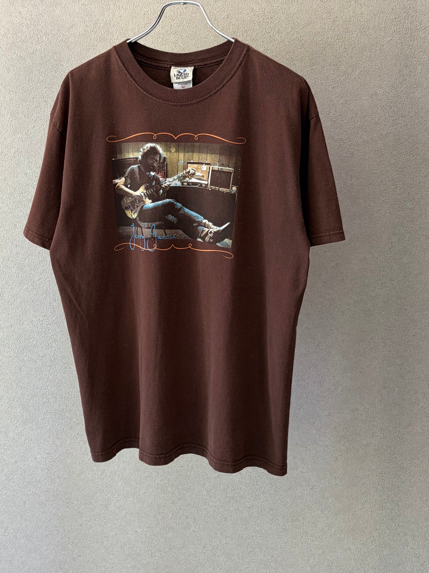 00's JERRY GARCIA x LIQUID BLUE t-shirt