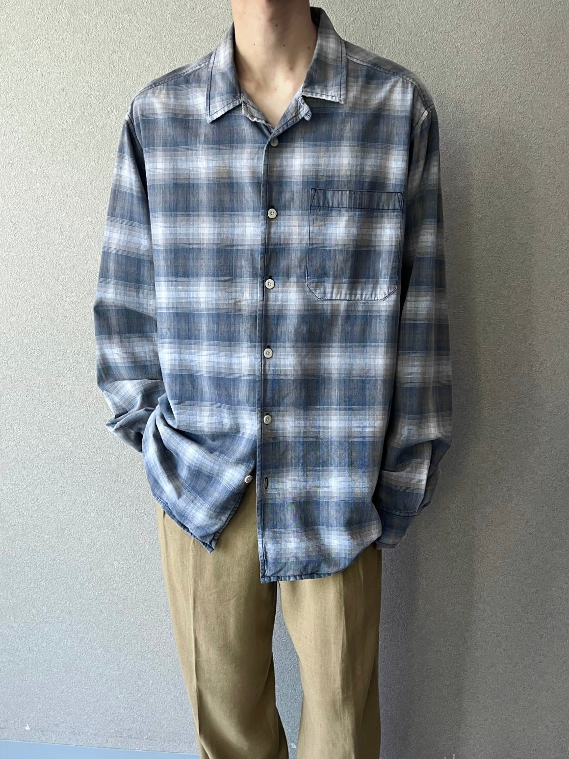 90's Levi's open collor shirt