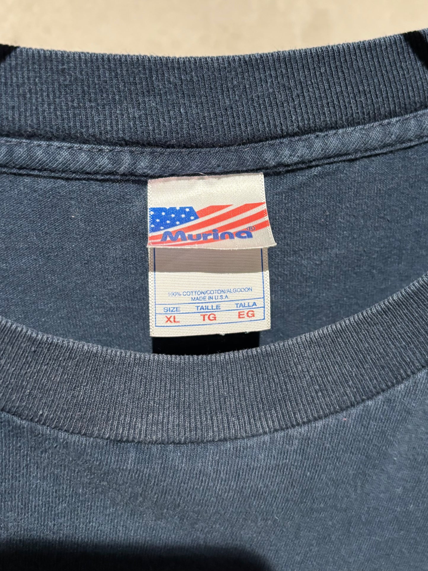 90's USPS printed t-shirt "Made in USA"